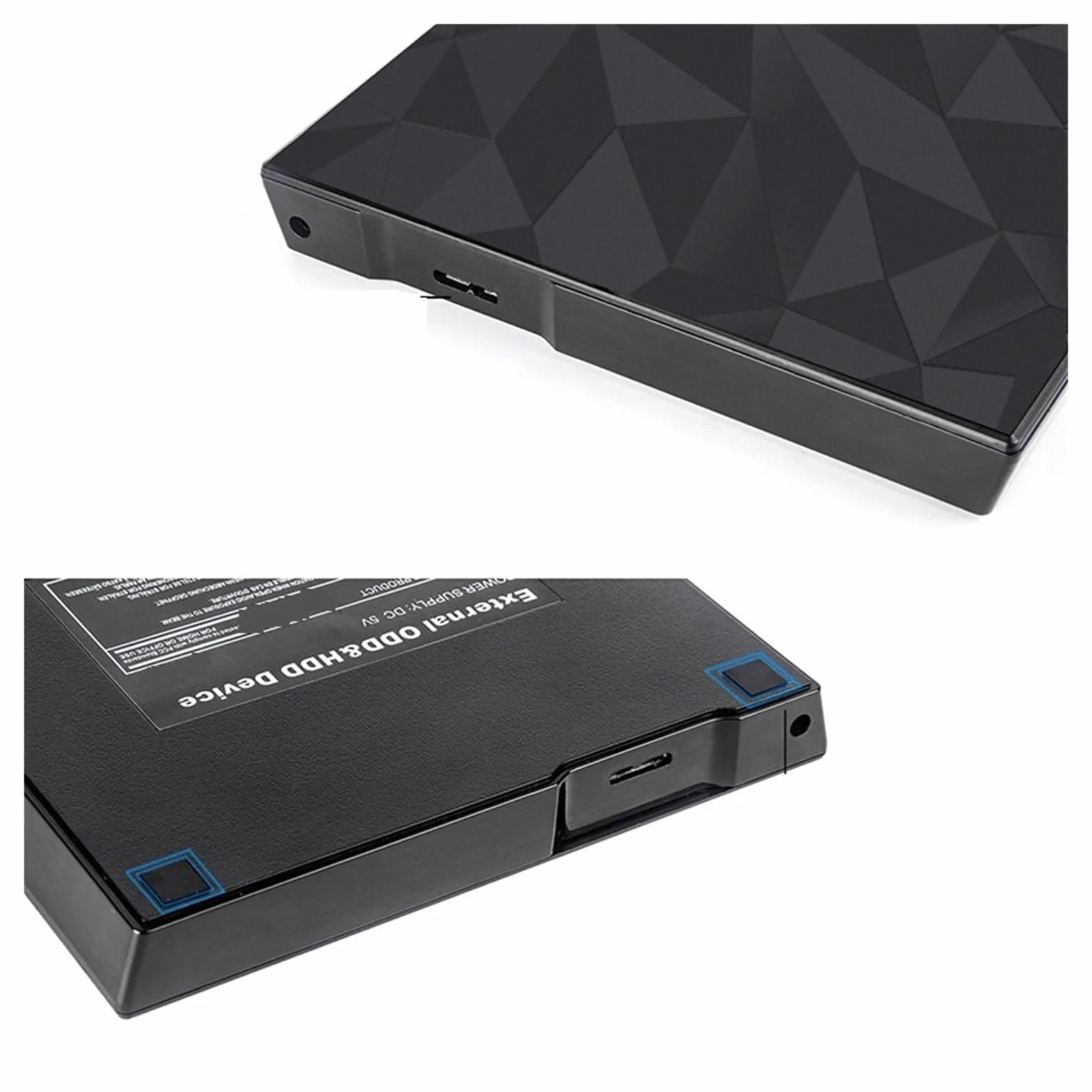 Przenośny Zewnętrzny Napęd Optyczny USB Odtwarzacz Blu-ray HD 4K Blu-ray