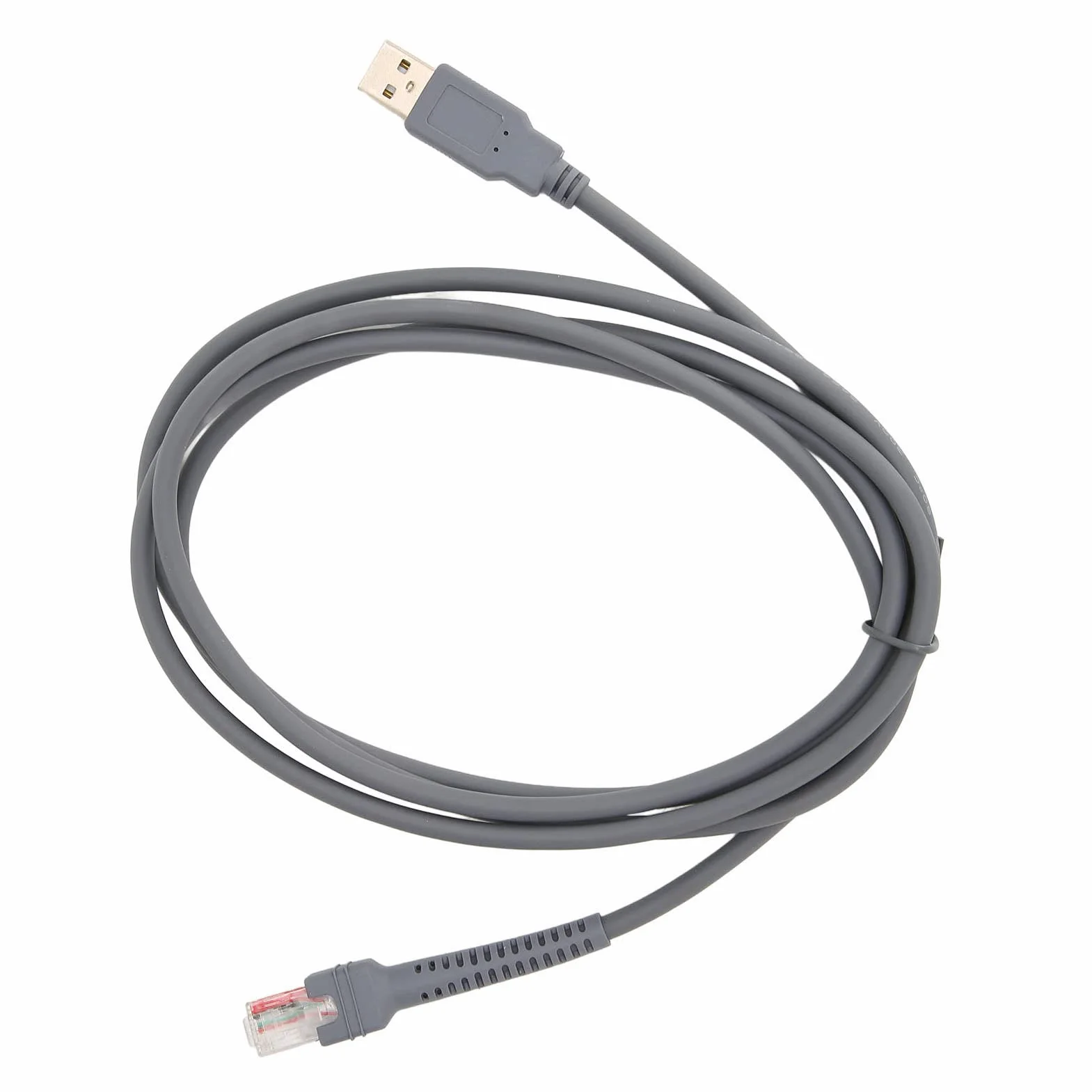 Generic Kabel LS2208 Lekki Kabel do Skanera Kodów Kreskowych Typu Plug and Play 2 Metry do LS1203 DS6707 Wygodny dla Symbol LS2208AP