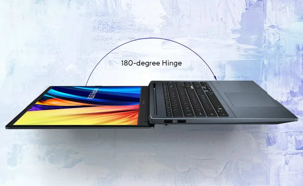 ASUS Vivobook Pro 15 M6500RC-HN058W notebook z ekranem 15,6" FHD Glossy, AMD Ryzen 7 6800H, RAM 16 GB, 512 GB SSD PCIE, NVIDIA GeForce RTX 3050, 4 GB GDDR6, Windows 11 Home, srebrny
