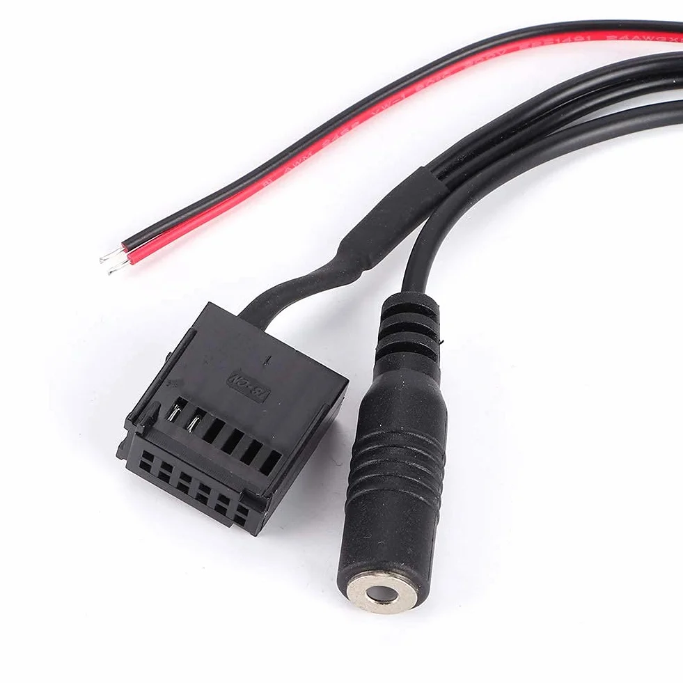 adattatore-KIMISS Adattatore audio Bluetooth, adattatore per cavo AUX-IN Bluetooth do automatycznego mikrofonu dla chiamatu w vivavoce dla Forda Focusa 6000CD