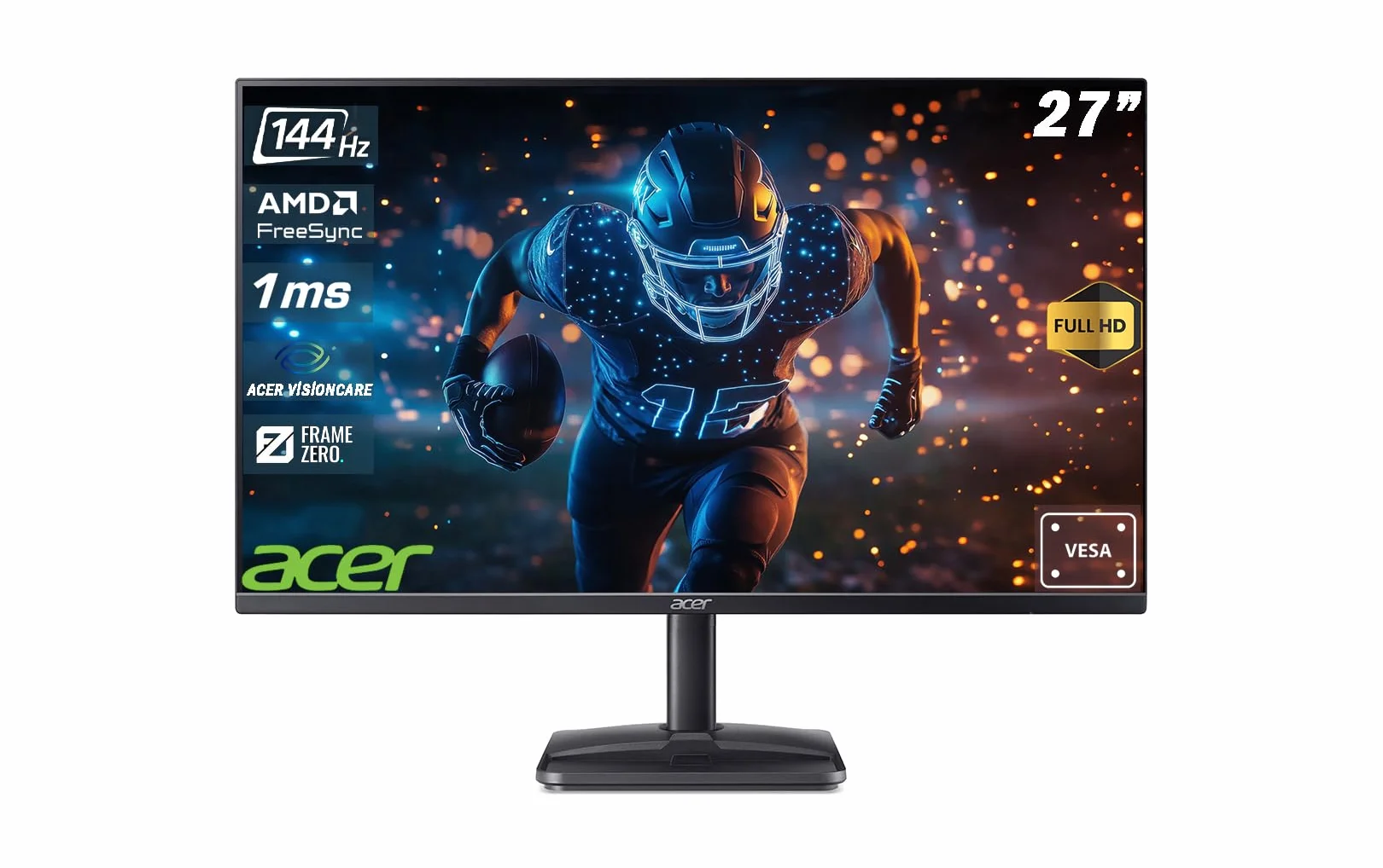 Acer EK271 P0 27-calowy płaski monitor 1ms 144Hz UM. HE1EE.011