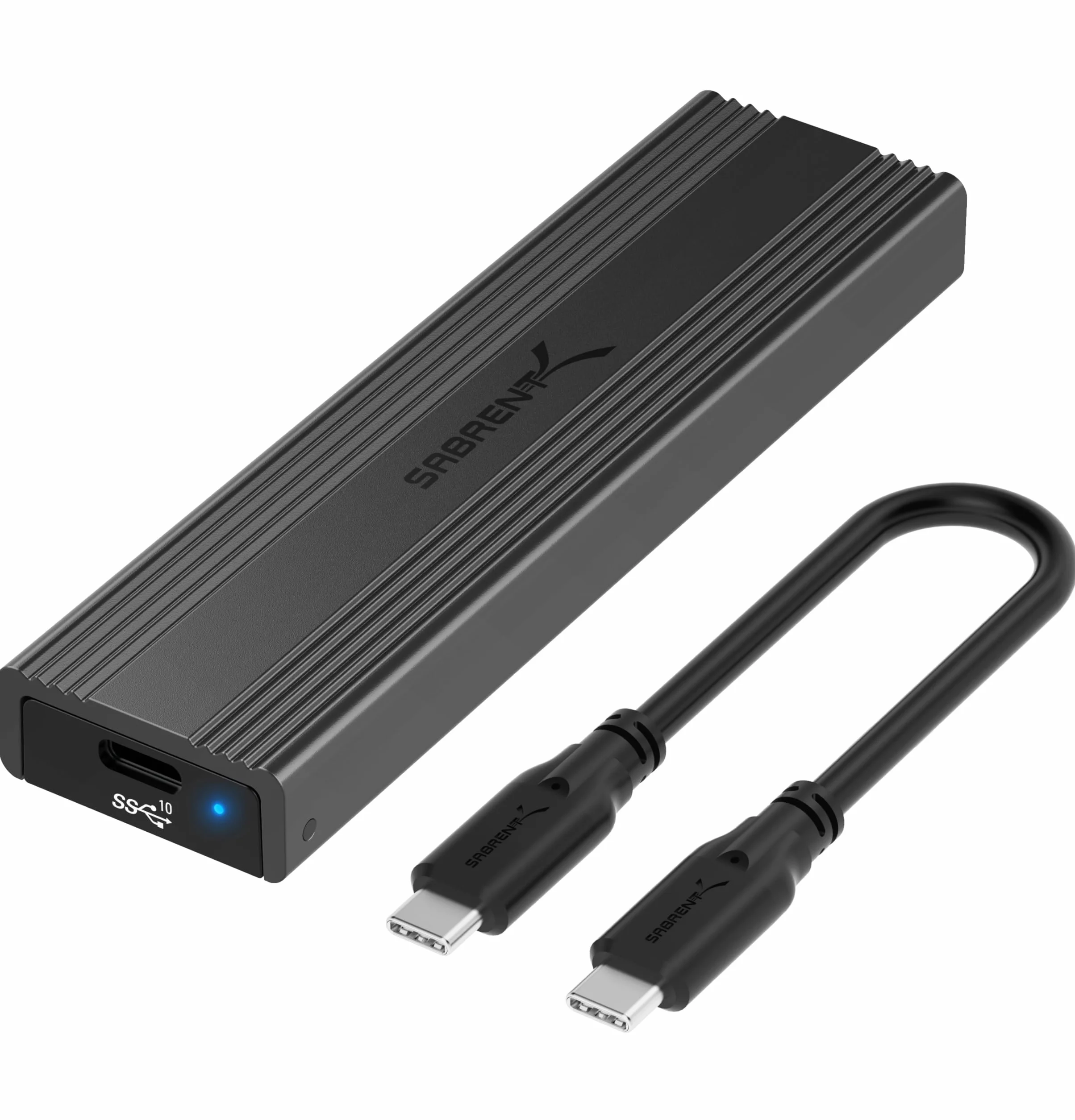 Sabrent Ec-Snve Obudowa do Dysków, Czarny, 10 Gbps