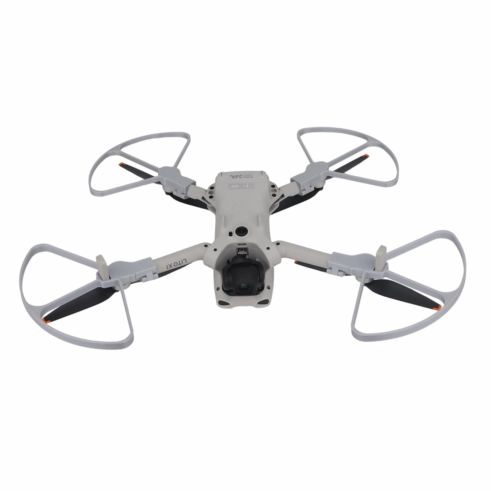 Pasuje do DJI Lito 1 / Lito X1, osłony śmigieł, pierścień ochronny odporny na uderzenia, łatwy w montażu zderzak do ochrony przed uderzeniami (szary)