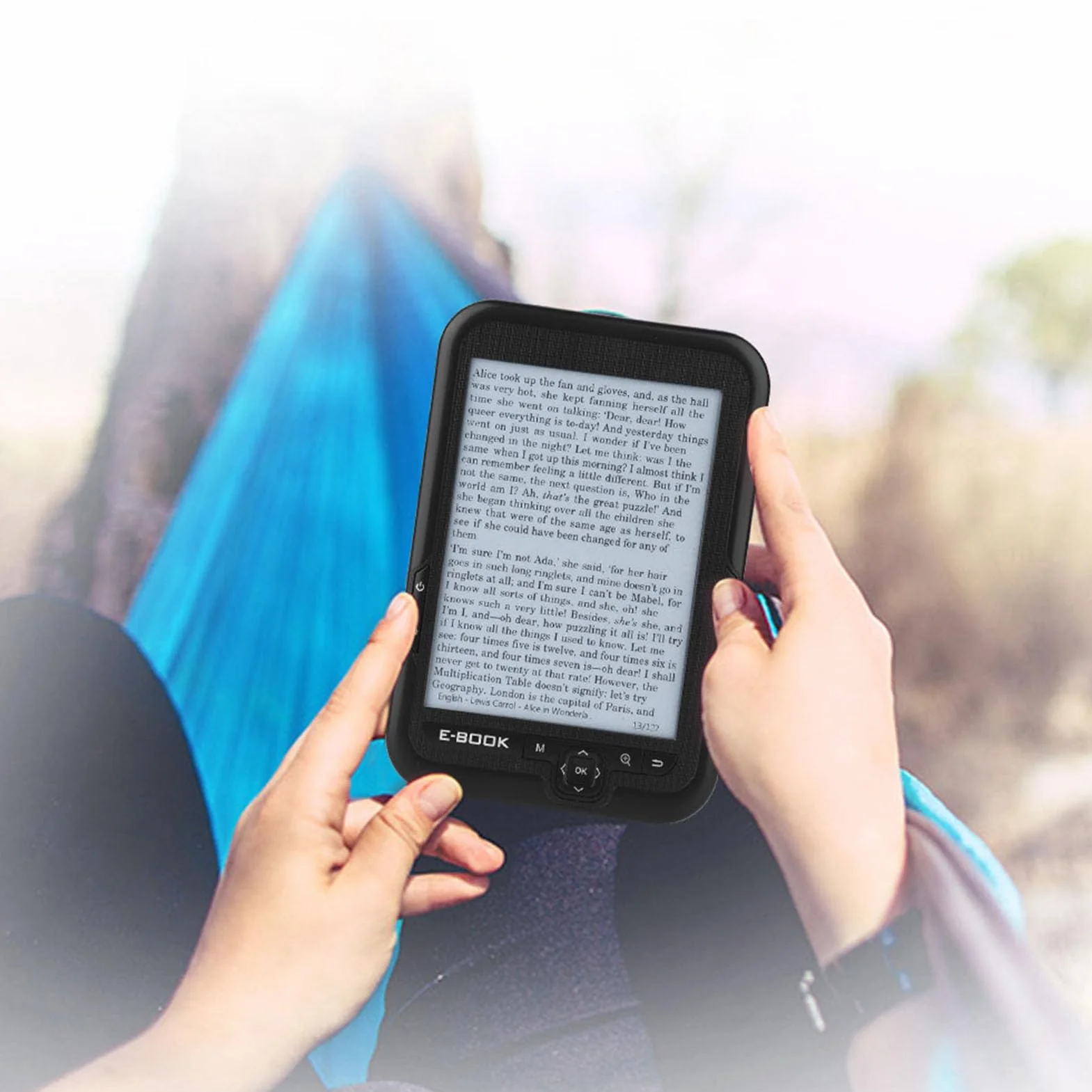 Haofy 6 -calowy Ereader Atramentowy 16 GB 8 GB 4 Ebook Reader Czytnik Książek Elektronicznych z 29 Językami Obsługuje baterię 1400 MAh do Odczytania w Podróży (8G)
