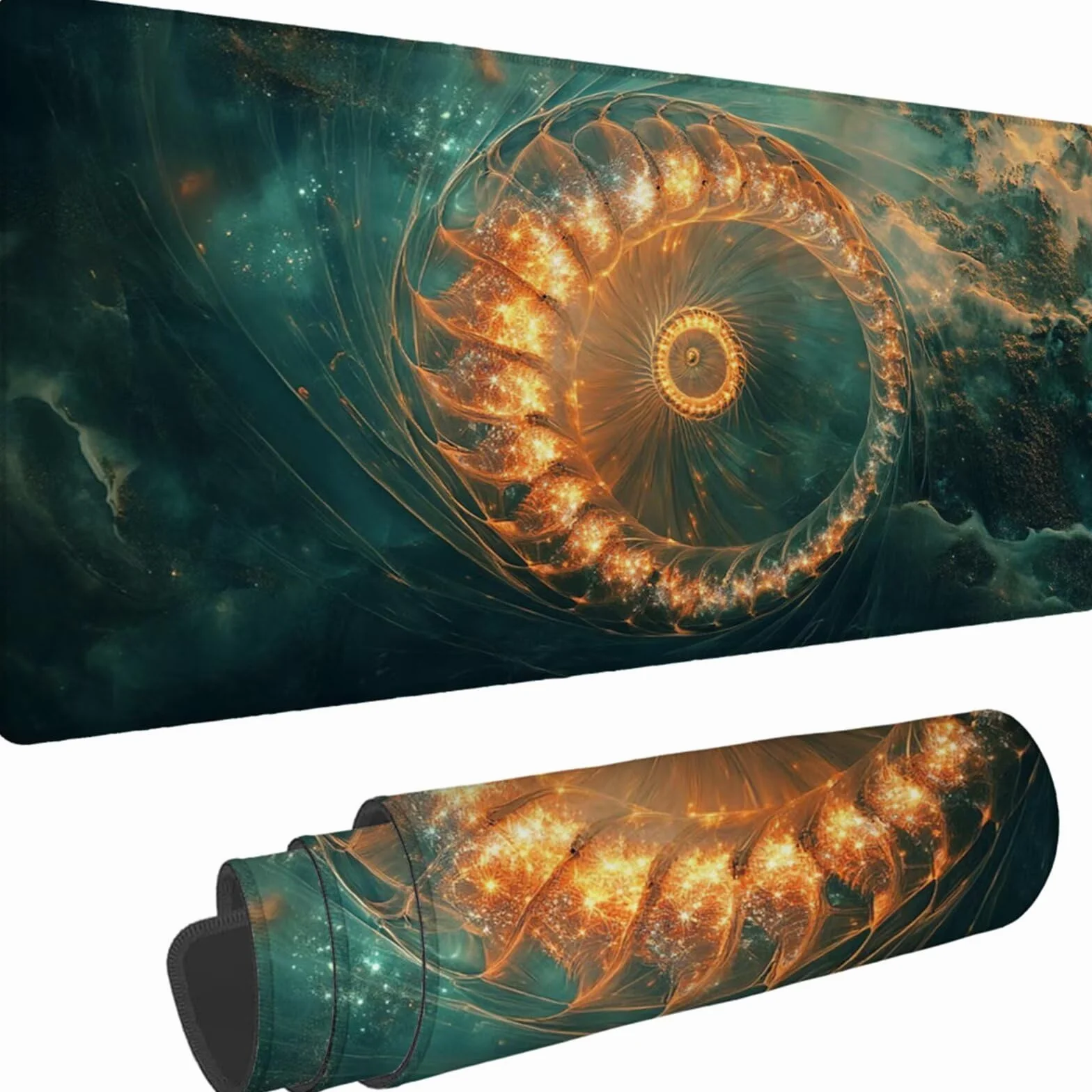 Gamingowa podkładka pod mysz 1200 x 600 x 3 mm, XXL, wodoszczelna, odporna na ścieranie, z przyszytymi krawędziami, podkładka na biurko, poprawia prędkość i precyzję, do laptopa, komputera