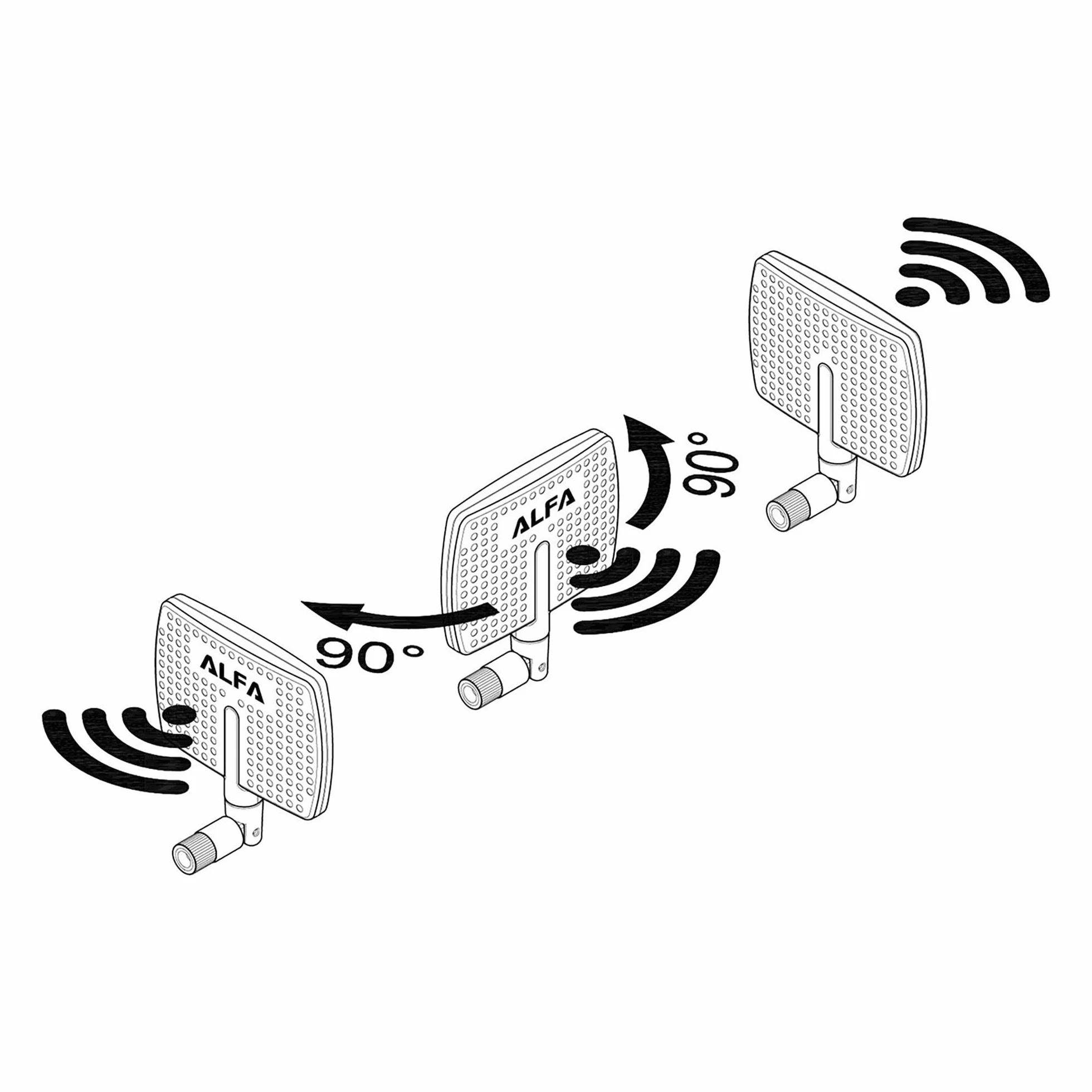 Alfa Network Alfa Panel antena wewnętrzna APA-M04