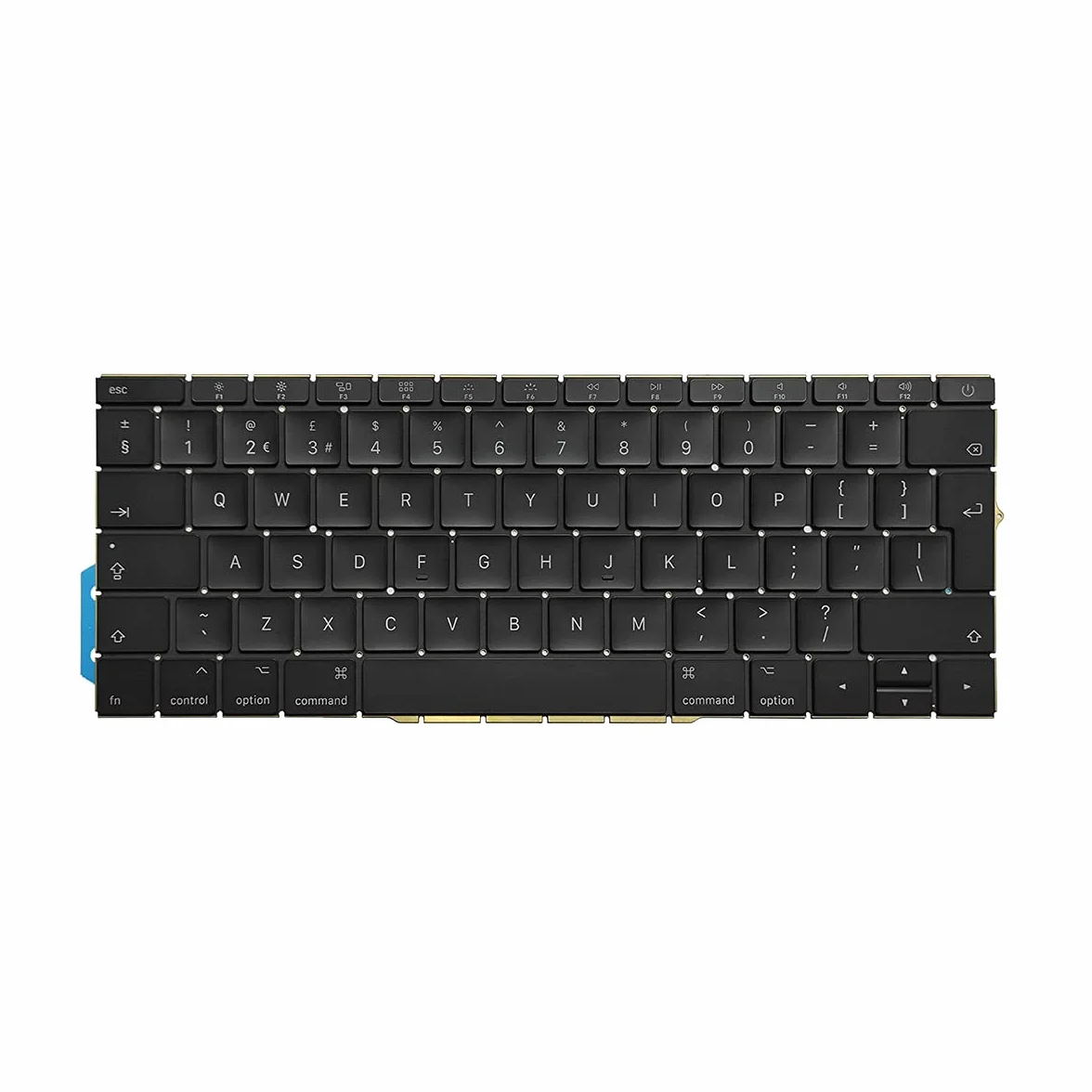 Nowa brytyjska klawiatura zamiennik QWERTY do MacBooka Pro Retina 13 cali A1708 UK klawiatura 2016 2017 rok