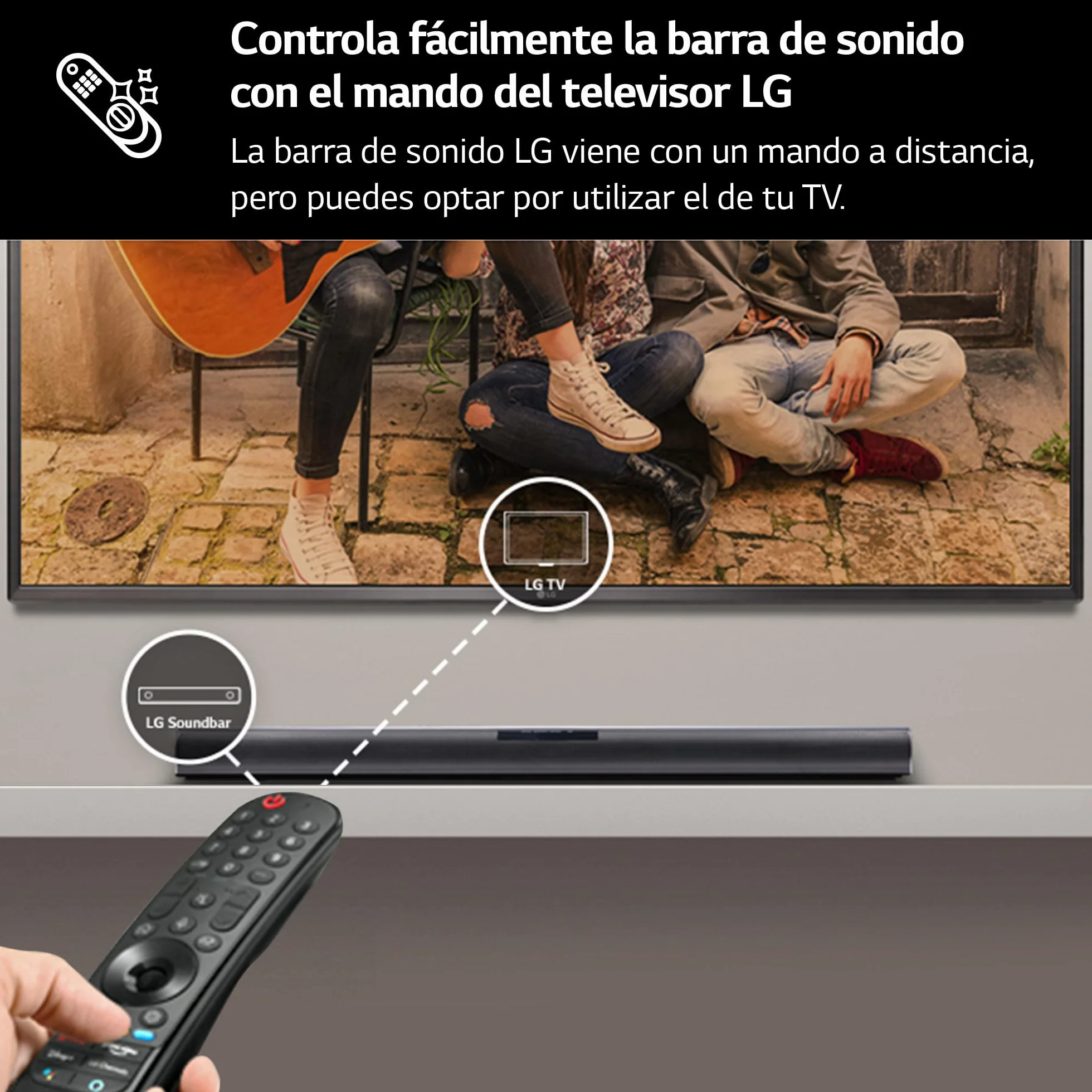 Lg Sqc4R.Deusllk SQC4R Soundbar, Czarny, 220 W