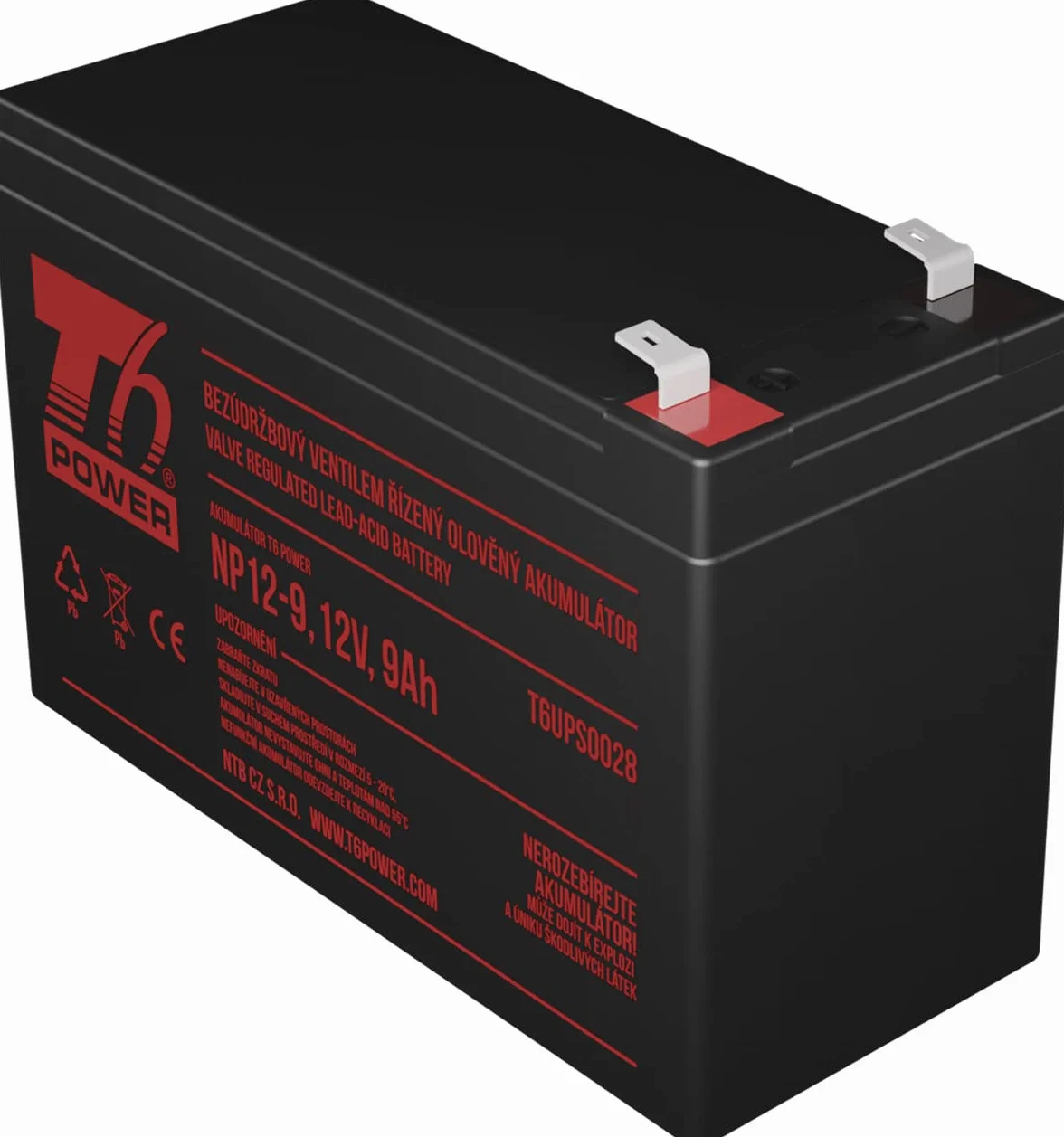 Zestaw akumulatorów T6 Power dla APC Back-UPS BX950UI, VRLA, 12 V