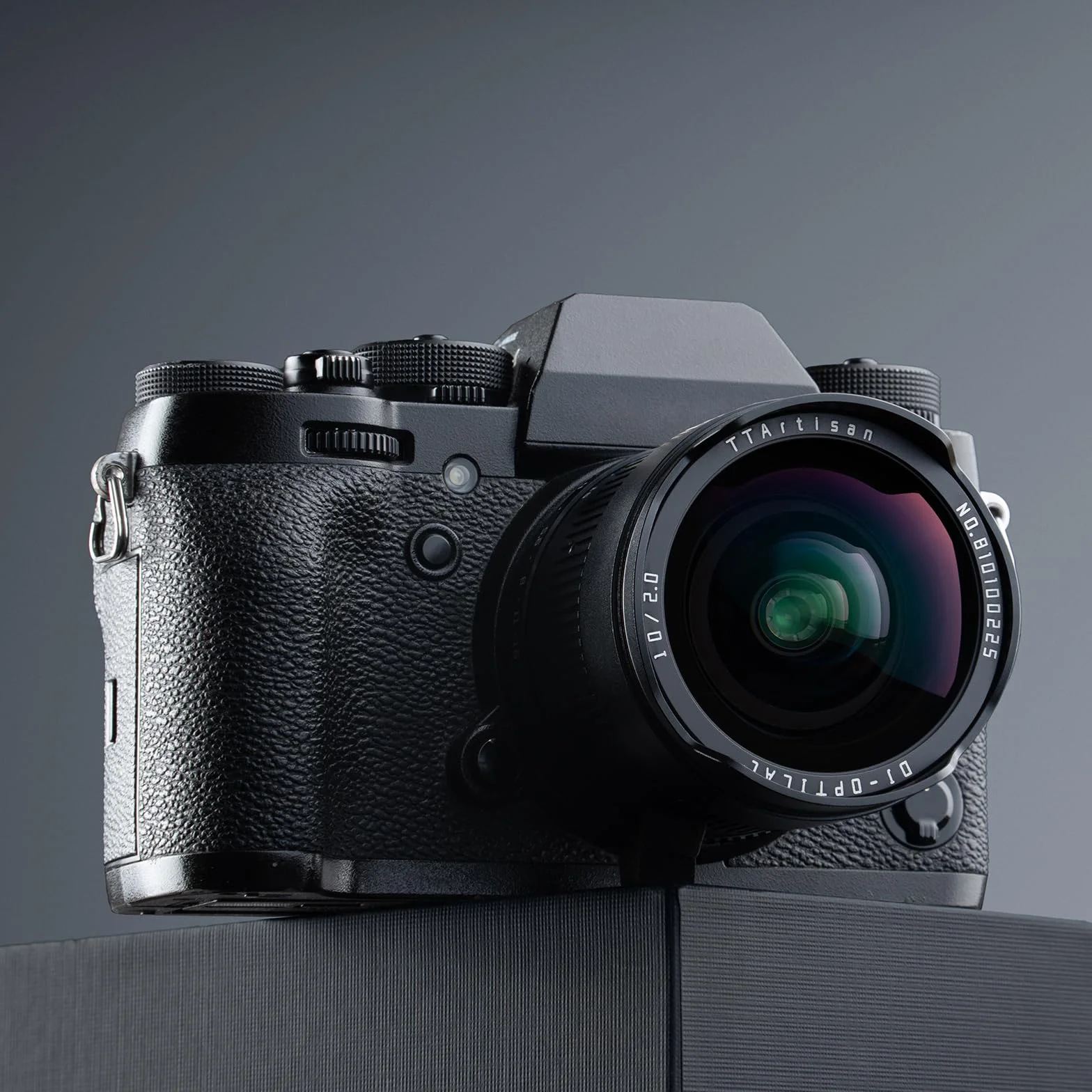 TTARTISAN 10 mm F2.0 APS-C Ultra szeroki kąt rybie oko obiektyw do aparatu z ręcznym ustawianiem ostrości do montażu M43, YBSTT2312081535L