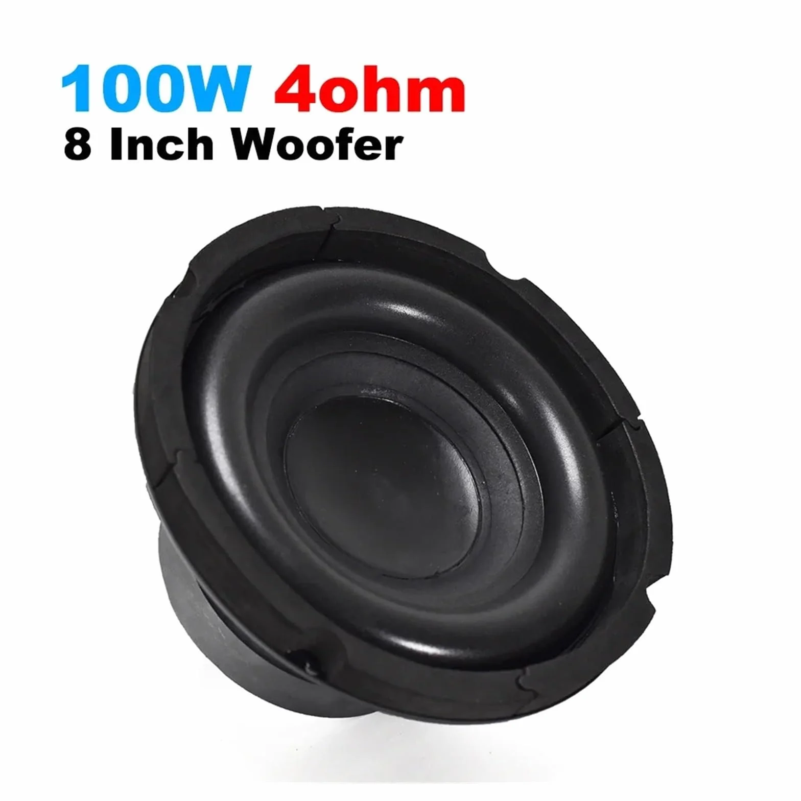 8 Cal 80W 4Ohm głośnik niskotonowy niska częstotliwość Audio Bass SubWoofer DIY nagłośnienie kino domowe muzyczny