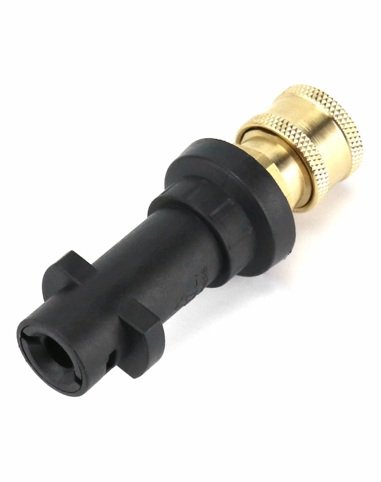 QWORK® Adapter do myjki ciśnieniowej, szybkozłączka mosiężna 1/4", odpowiedni do myjek ciśnieniowych serii Kärcher K K2, K3, K4, K5, K6, K7