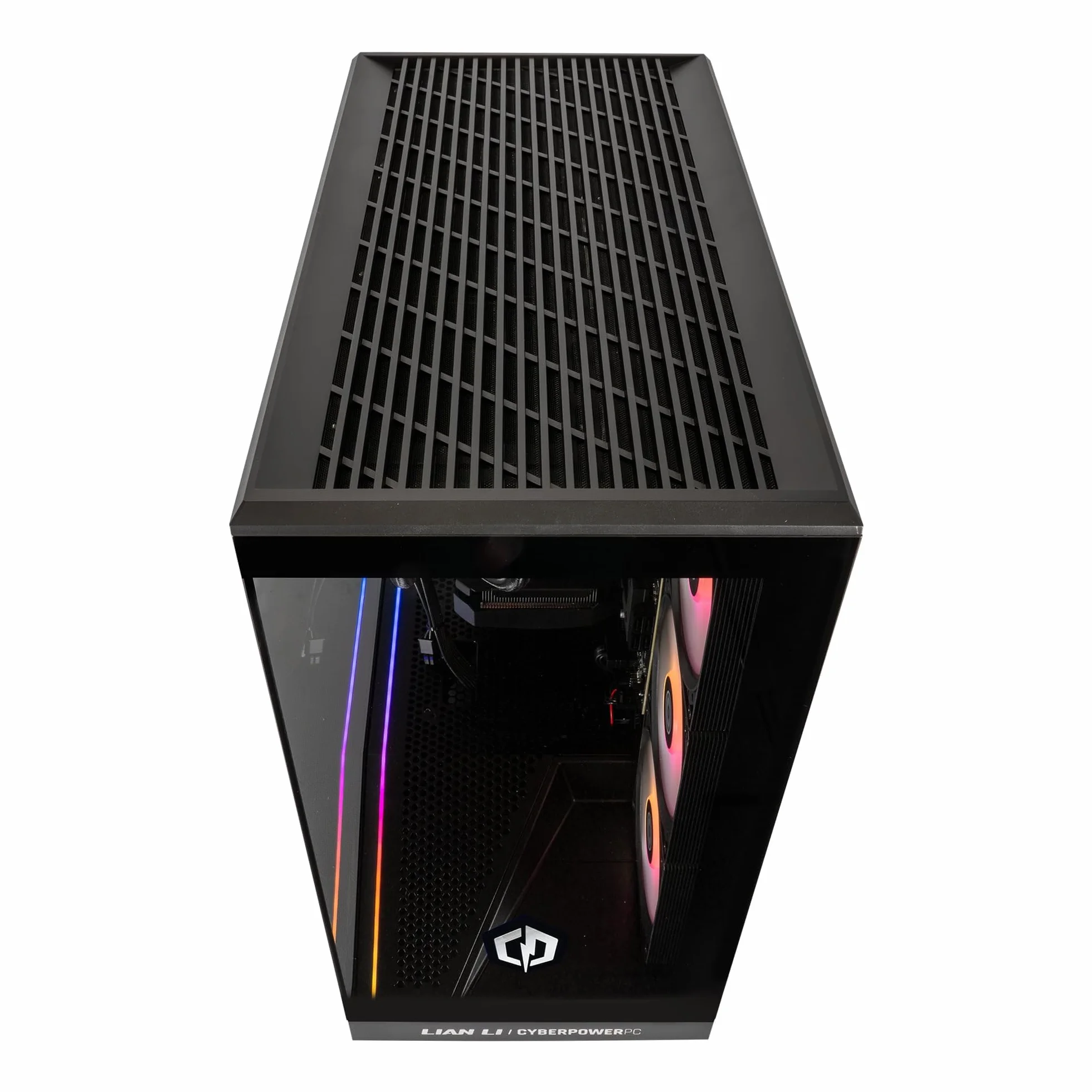 CyberPowerPC Luxe Gaming PC - Intel Core i7 12700KF, Nvidia RTX 5060, 32GB RAM, 1TB NVMe SSD, 650W PSU, Windows 11, Liquid Cooling, V100R