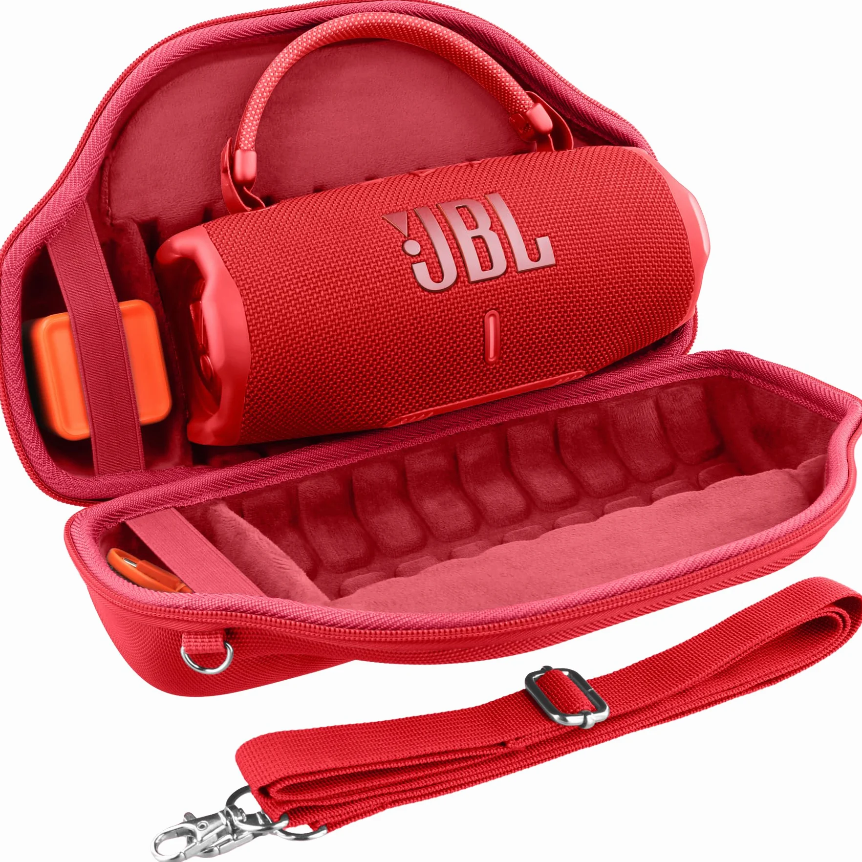 co2CREA Storage Carry Travel Twardy futerał do JBL Charge 6 Przenośny głośnik Bluetooth, tylko etui