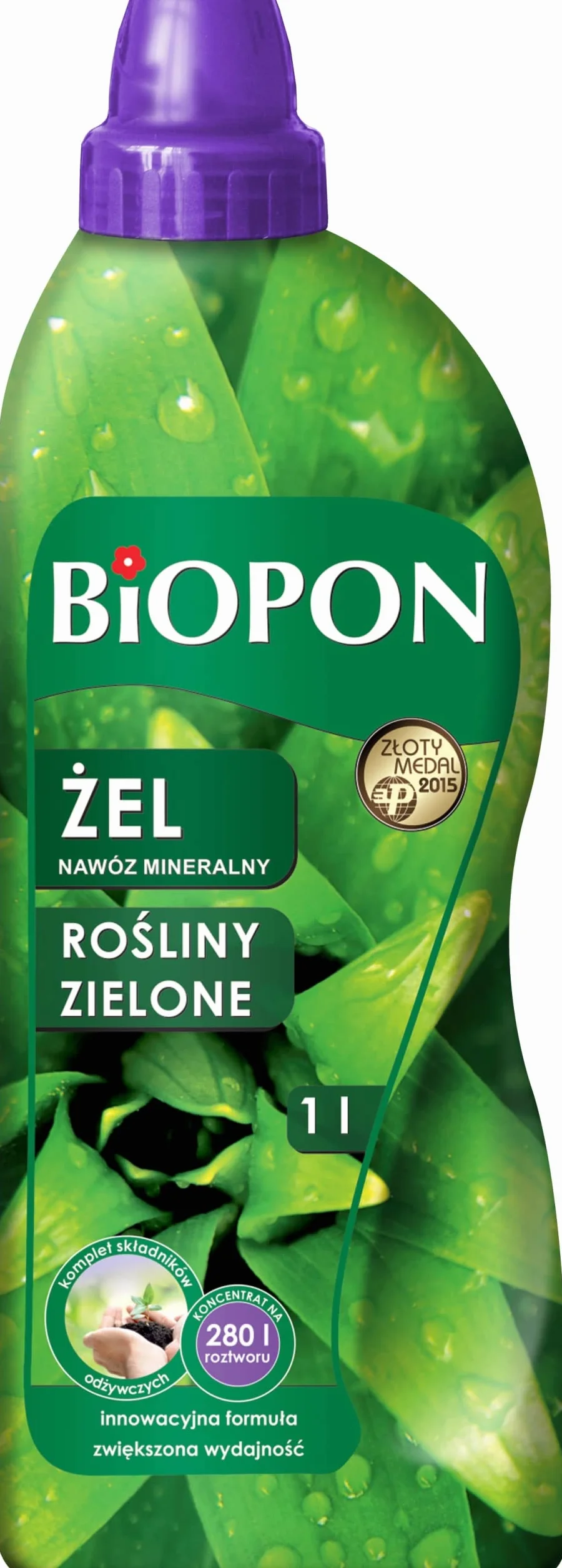 BIOPON Nawóz żel do roślin zielonych 1L