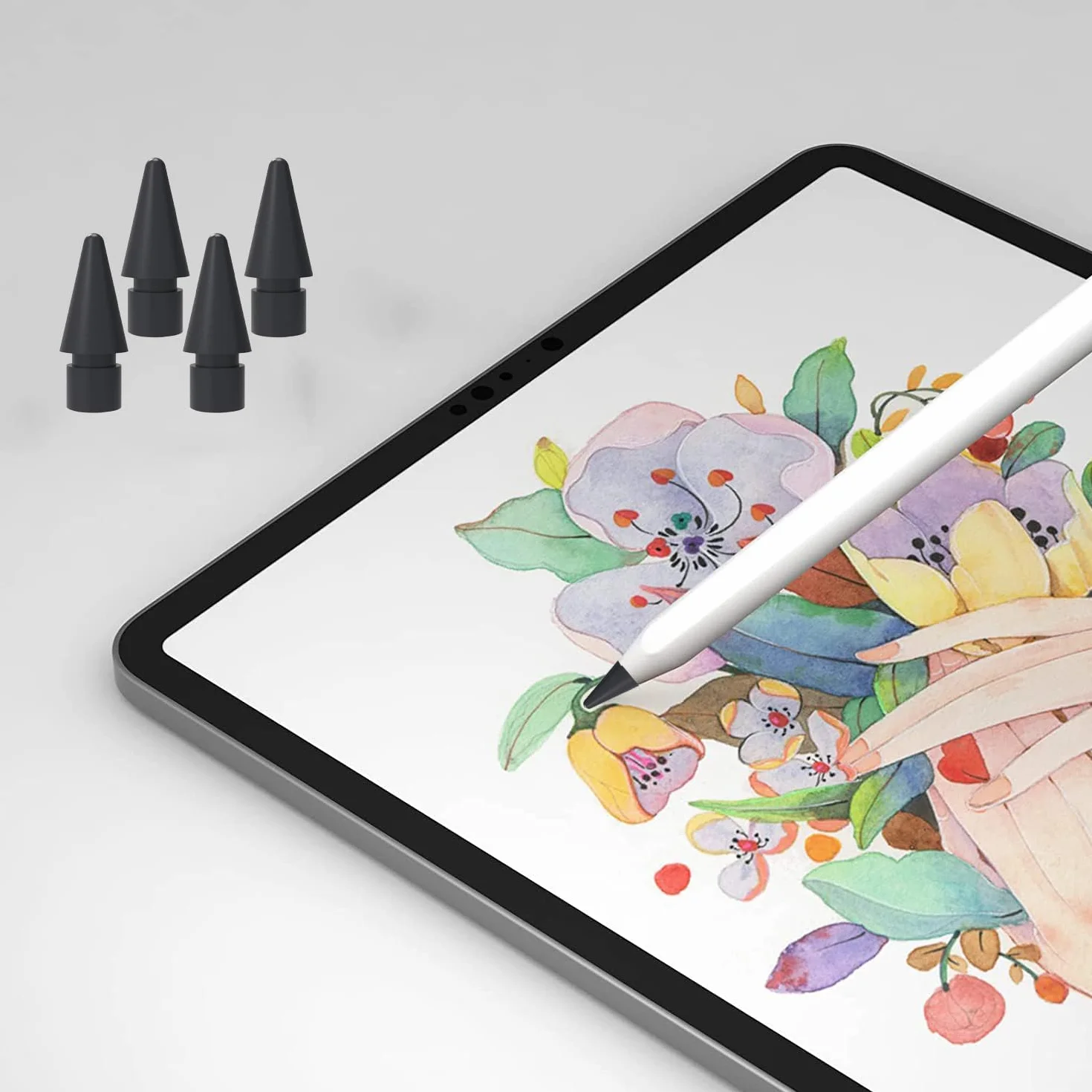 Końcówki do Apple Pencil 2. generacji/1. generacji, precyzyjne końcówki zapasowe iPencil Nib Tip