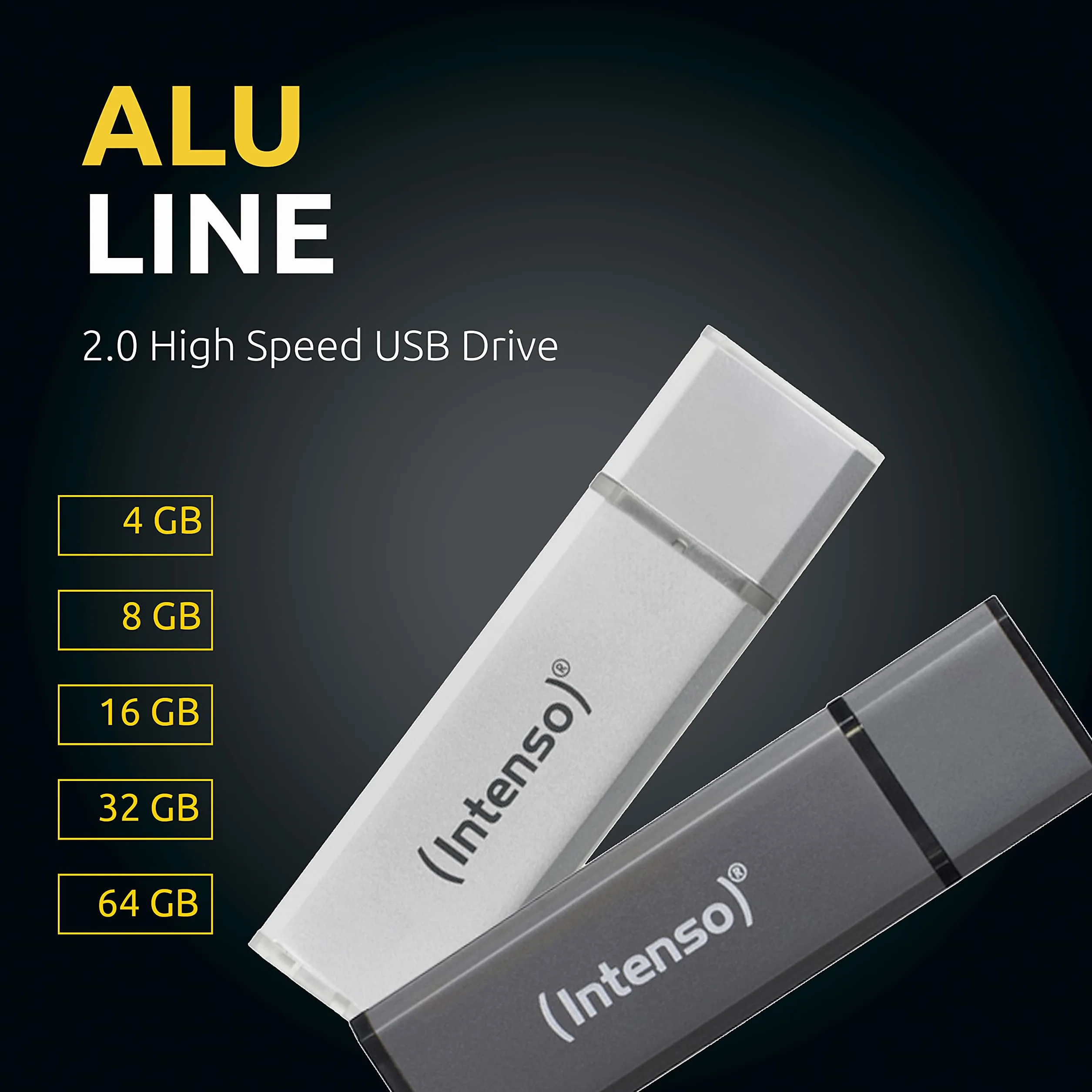 Intenso Alu Line 3 x 16 GB pamięć USB 2.0 srebrna (potrójne opakowanie)