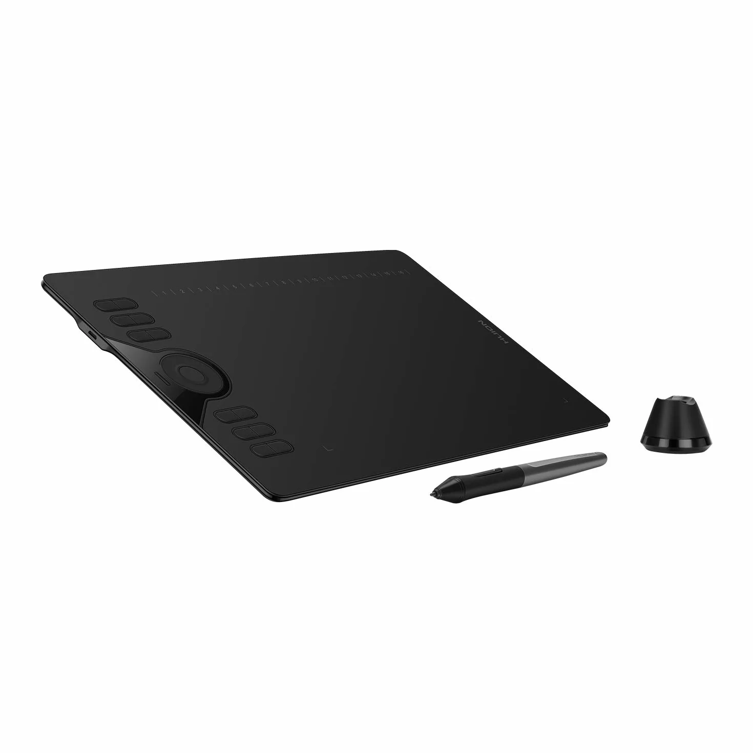 Huion Hs610 HUION HS610 Tablet Graficzny, Czarny, 10"