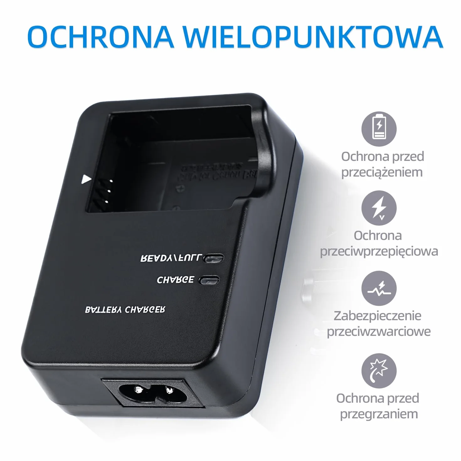 CB-2LH NB-13L Ładowarka kompatybilna z aparatem cyfrowym Canon PowerShot G7 X Mark II, G5 X, G7 X, G9 X, G9 X Mark II, SX620 HS, SX720 HS, SX730 HS
