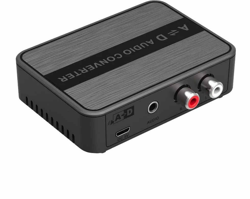 PremiumCord Konwerter Audio Cyfrowo-Analogowy I Analogowo-Cyfrowy, Toslink/sPDif do 2x RCA/Jack, Gniazdo Stereo 3,5 mm, Przełącznik Kierunku, W Tym Zasilacz, Kolor Czarny