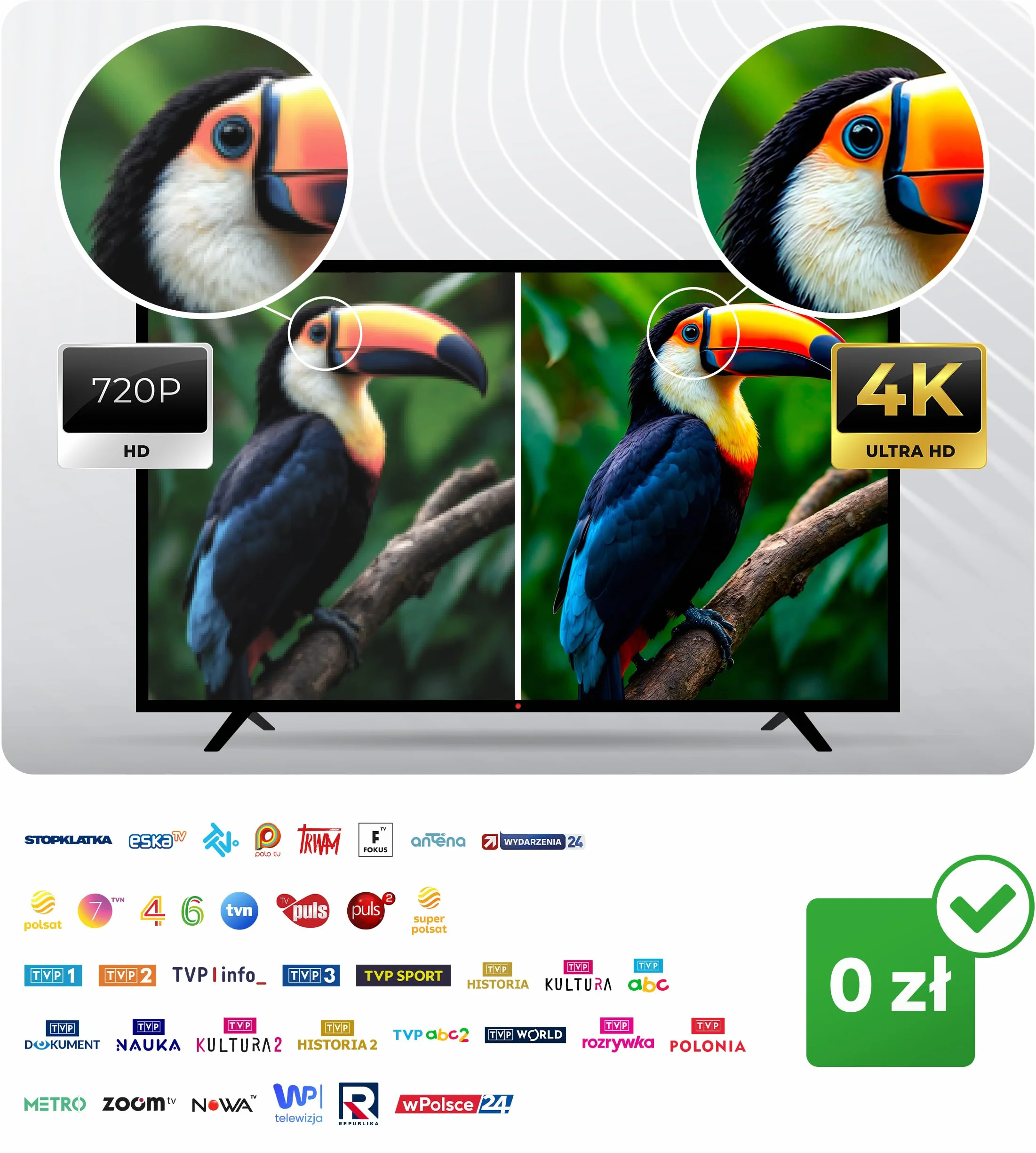 Berdsen Antena DVBT2 z Wzmacniaczem Wewnętrznym 15 dB - Zasięg do 80 km - Zewnętrzna Antena Outdoor - Filtr LTE - Full HD Ultra HD 4K