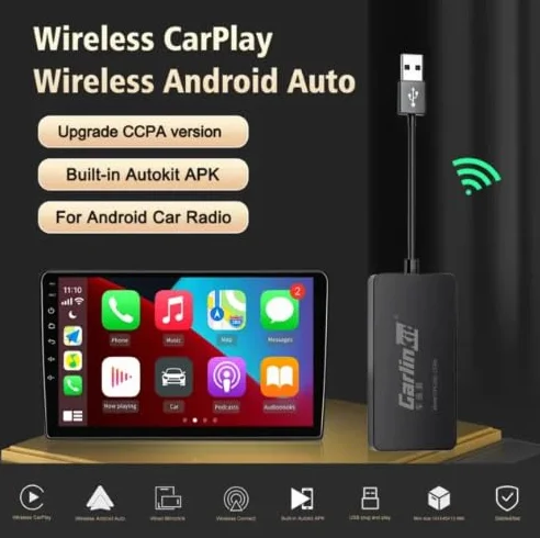 Carlinkit Bezprzewodowy adapter CCPA (czarny)