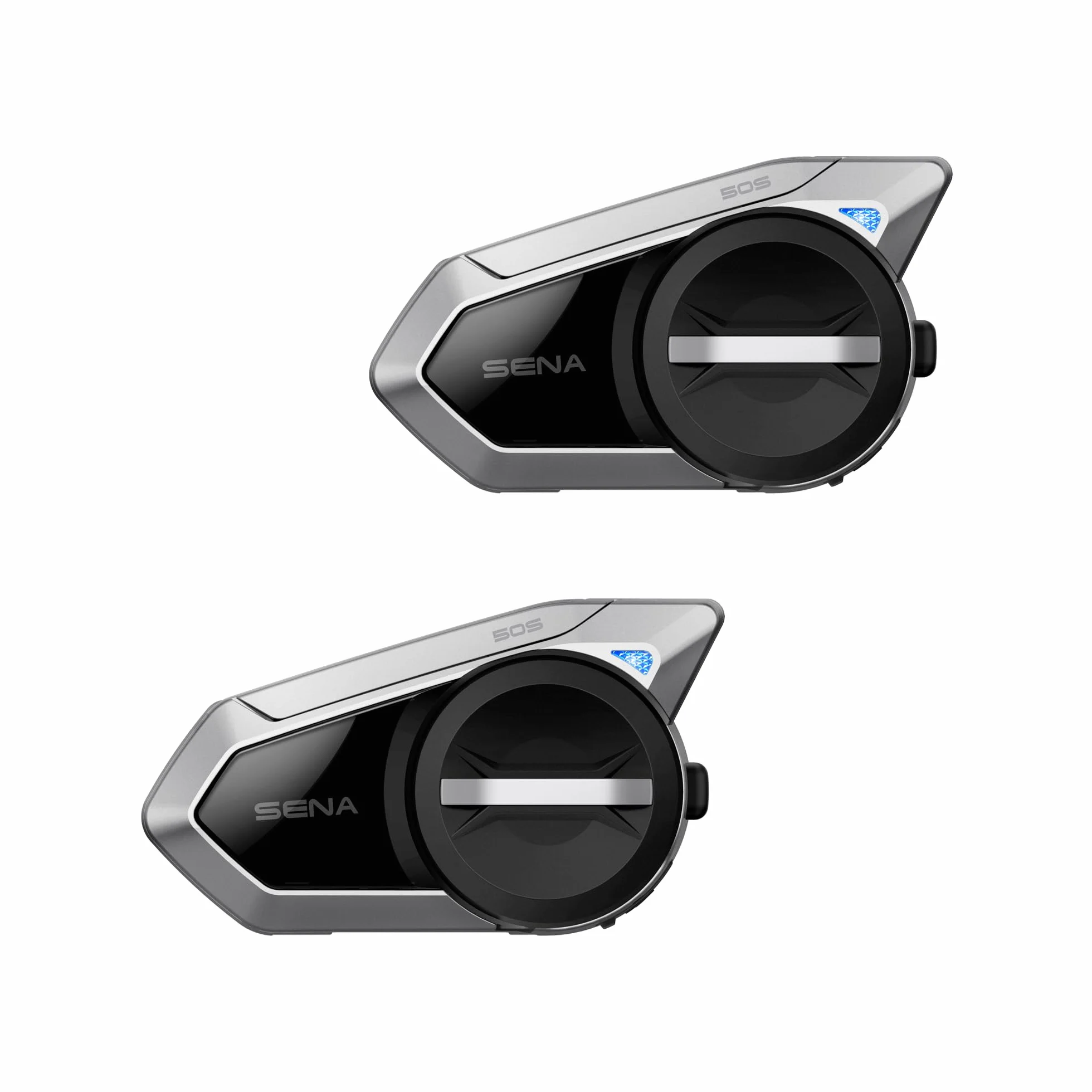 Sena Motocyklowy Zestawy Słuchawkowy Bluetooth, Czarny/Srebrny