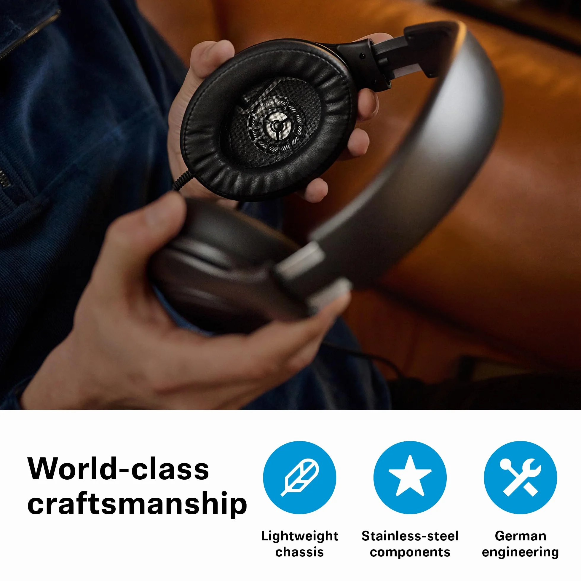 Sennheiser Słuchawki HD 620S z zamkniętym tyłem – wysokiej jakości audiofilski dźwięk stereo z obrazowaniem przestrzennym przypominającym głośnikiem i zoptymalizowanym otoczeniem dla wciągającego