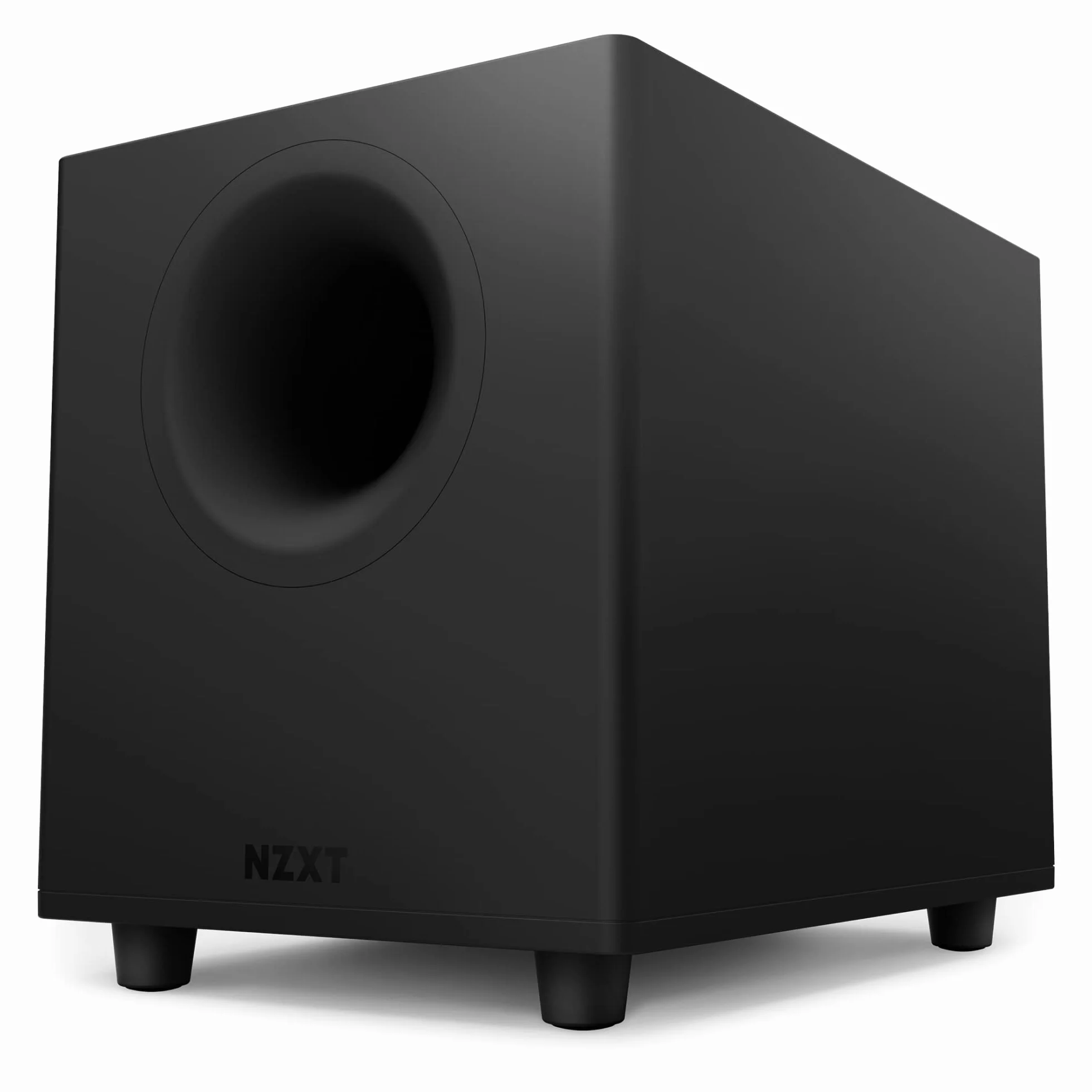NZXT Relay Subwoofer PC - AP-SUB80-EU - Czarny - 140 W - Głębokie basy - 6,5-calowy głośnik Down-Firing