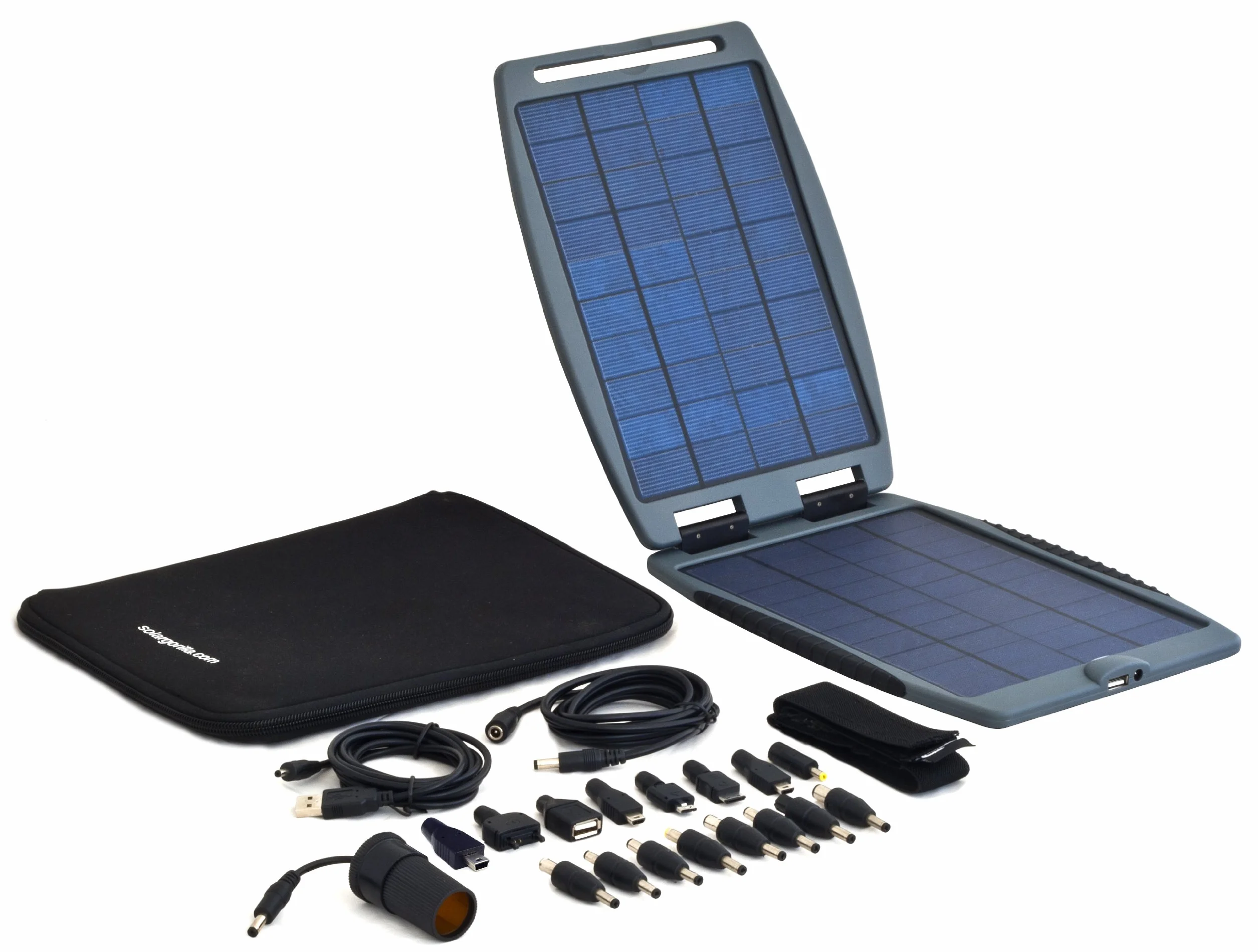 Powertraveller Solargorilla przenośna ładowarka solarna 5 V i 20 V