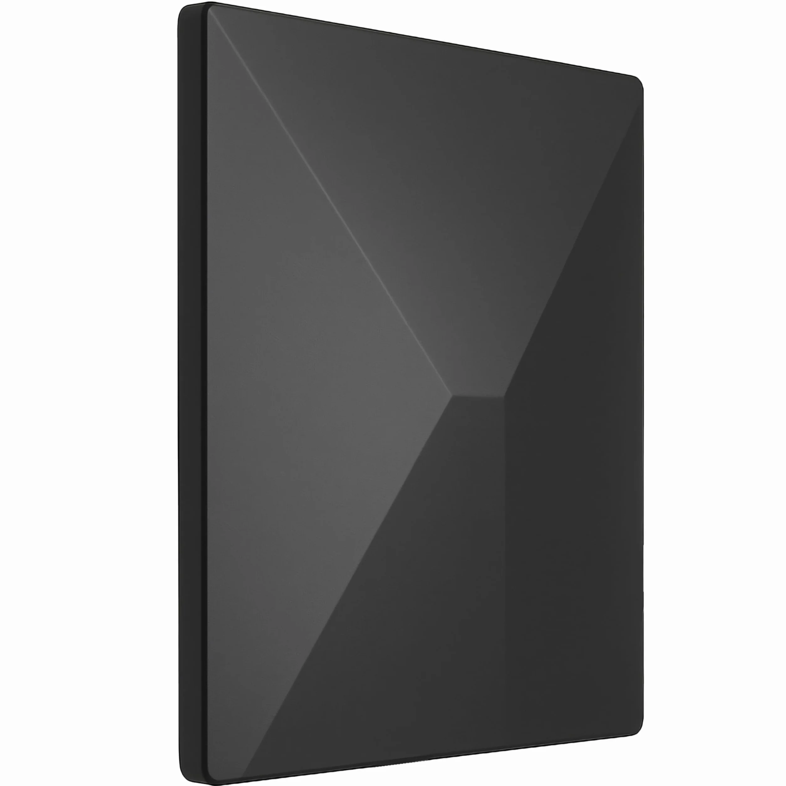 Retoo Antena DVB-T/DVB-T2 ze wzmacniaczem 35 dB, antena wewnętrzna do użytku wewnątrz i na zewnątrz, kabel 5m, odbiór 360°, antena TV do telewizora, dekodera i radia, UHF/VHF/FM, zasilanie DC 5 V