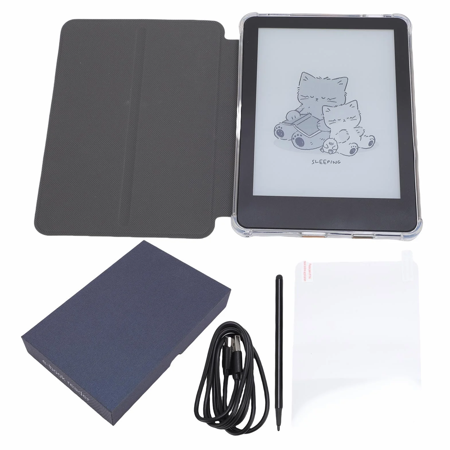 Cuifati E KETERATER, 64 GB EMMC Electronic Book Reader for Home (BLACK)