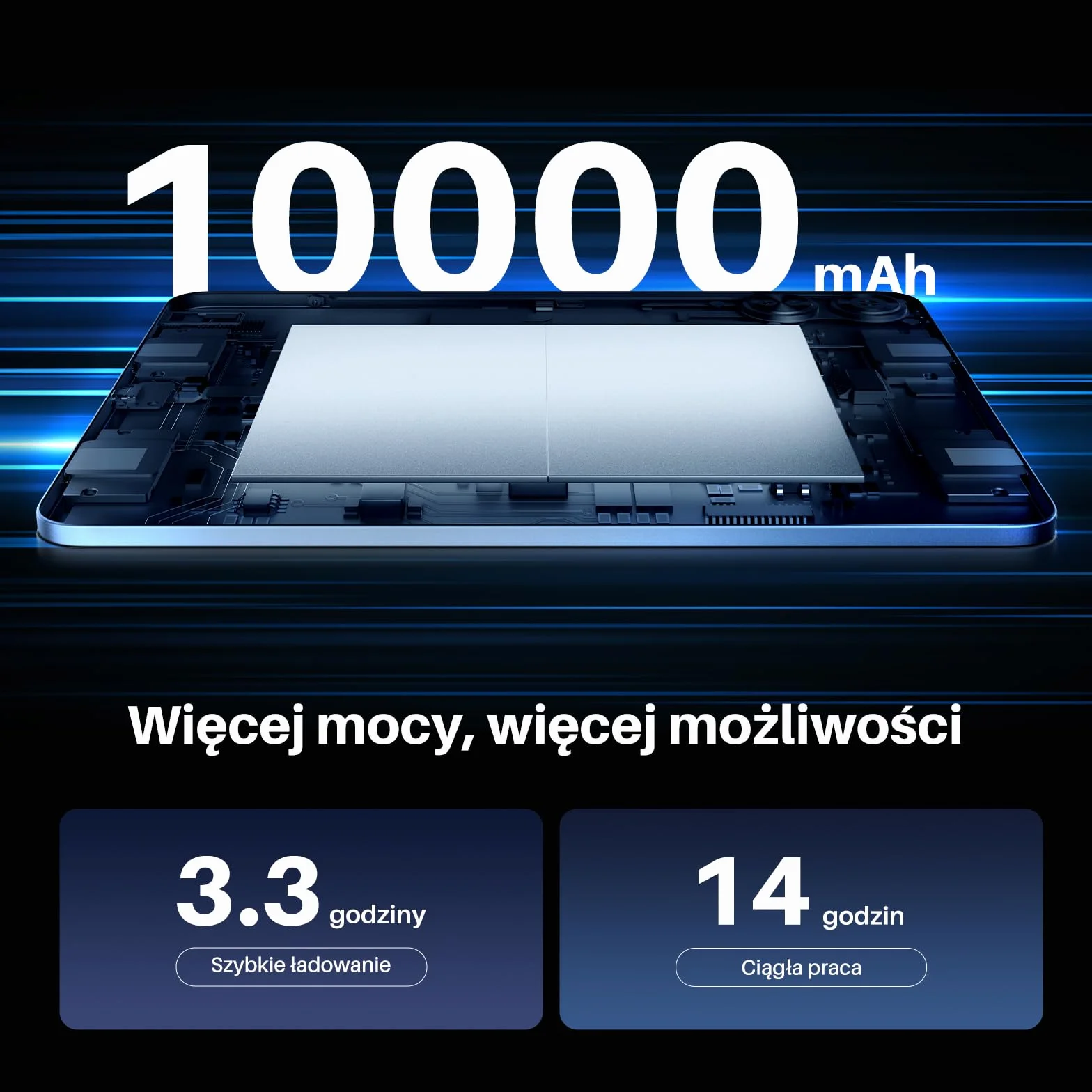 HUION Kamvas Slate 13 - Tablet Graficzny z Ekranem (bez PC), 12,7" 2K QHD, Rysik H-Pencil, Android 14 (8GB+256GB), WiFi, Bateria 10000mAh, Samodzielny Tablet do Rysowania z Funkcją Multi-Window