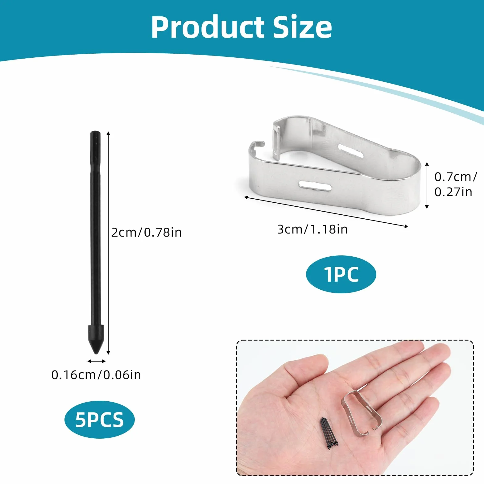 Końcówki S Pen zamienne kompatybilne z Samsung Galaxy Tab S7 FE S7 S8 S8 Ultra Note 8/9 Touch Stylus czarny