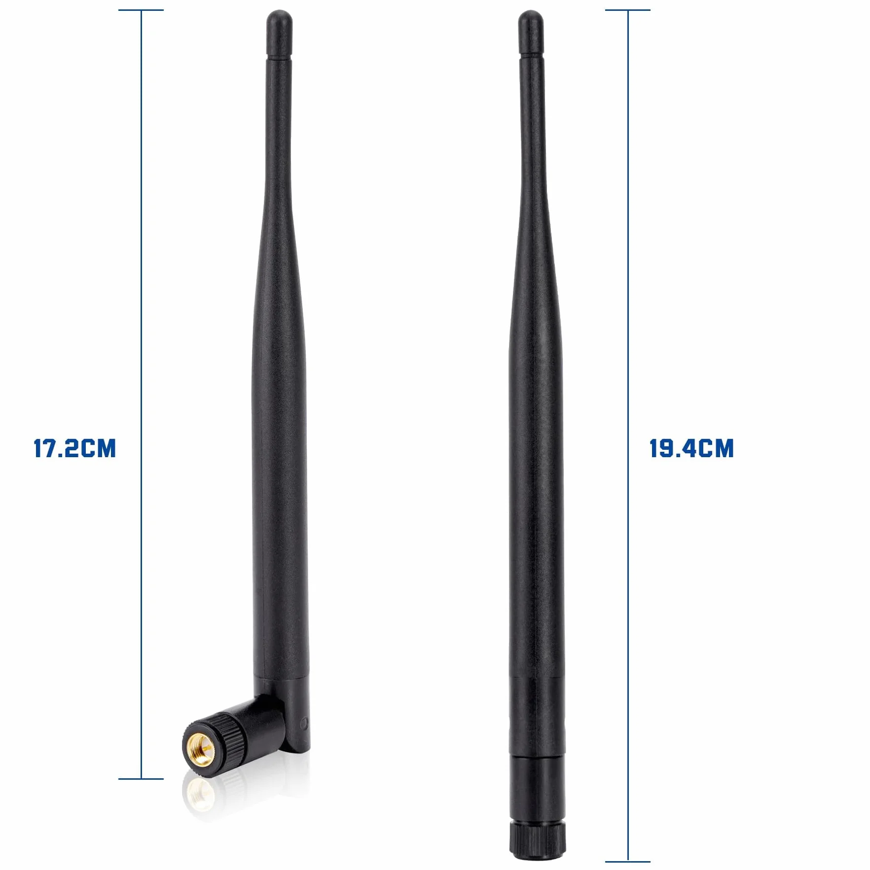 Antena LoRa Omni-Directional 3 dbi Gain SMA Male LoraWan do Meshtastic LoRA ESP32 LoRa OLED Board + kabel przedłużający IPEX 15 cm