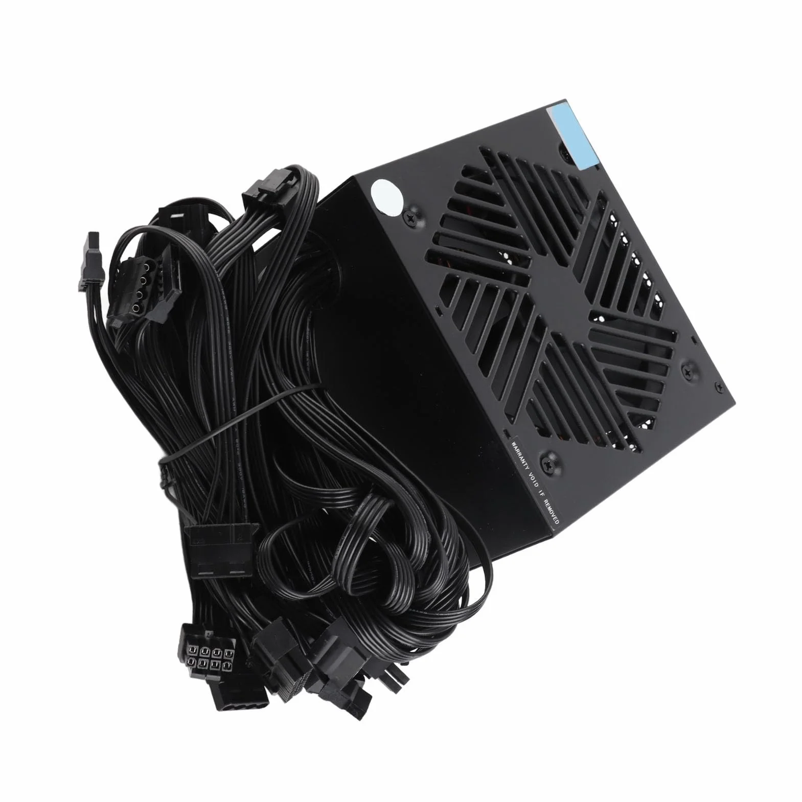 Tosuny Zasilacz do Komputera Stacjonarnego 800 W |Aktywny PFC, Dwurdzeniowy, Automatyczny Wentylator do Gier