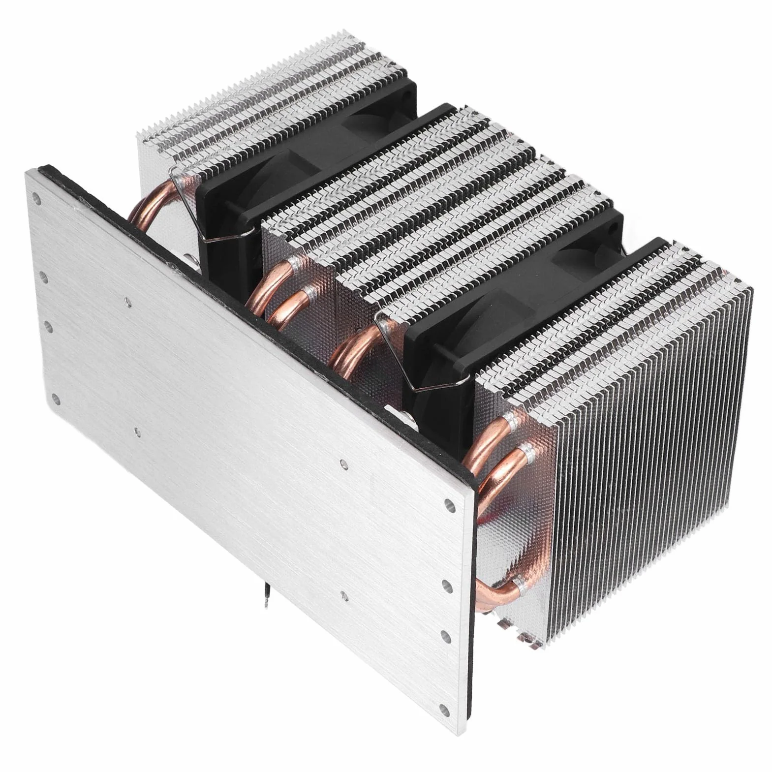 Półprzewodnikowy Układ Chłodzenia, Radiatory Moduł Chłodnicy Chłodniczej, Dwurdzeniowe Urządzenie Chłodzące Powietrzem 12 V 240 W Stop Aluminium ABS do Półprzewodnikowego Układu Chłodzenia