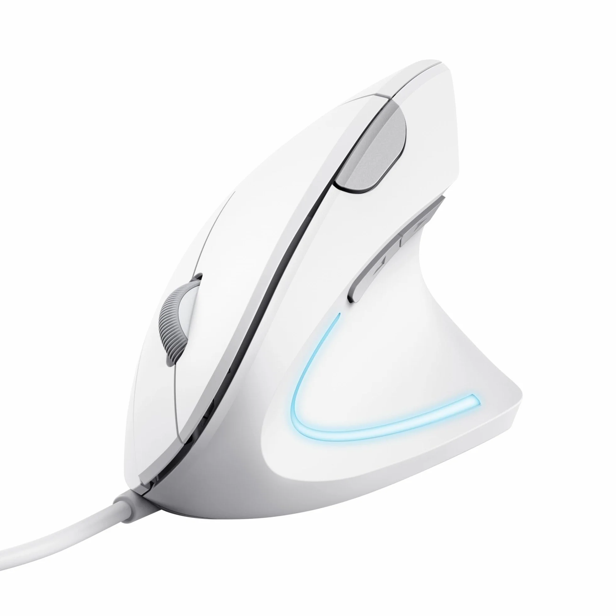 Verto Ergonomiczna mysz przewodowa pionowa LED 1000-1600 DPI 6 przycisków USB 1,5 m