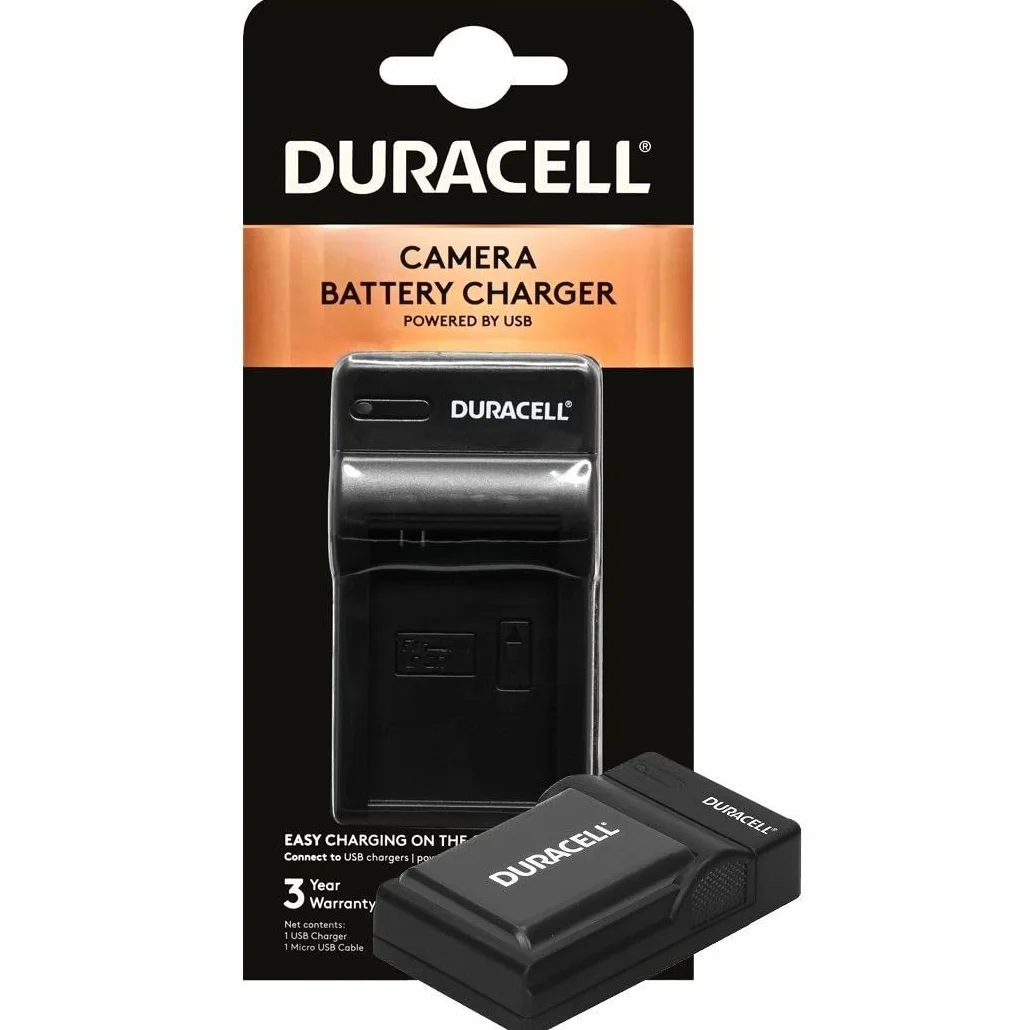 Duracell DRS5962 Ladegerät mit USB Kabel
