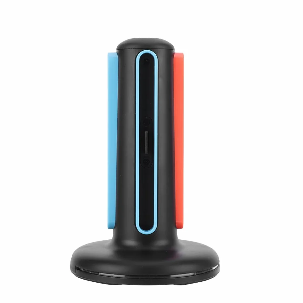 Ładowarka 4 w 1 do przełącznika Magnetyczna stacja dokująca z uchwytem LED Joy-Con i akcesoriami