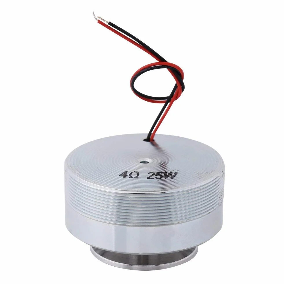 Głośnik Rezonansowy 50mm Wibracje Głośnik Humbird Głośnik Wibracyjny 2 Cal Wszystkie Częstotliwości Rezonans Głośniejszy Głośnik Głośnik Wzbudnicy (4Ω 25 W)(4Ω 25W)