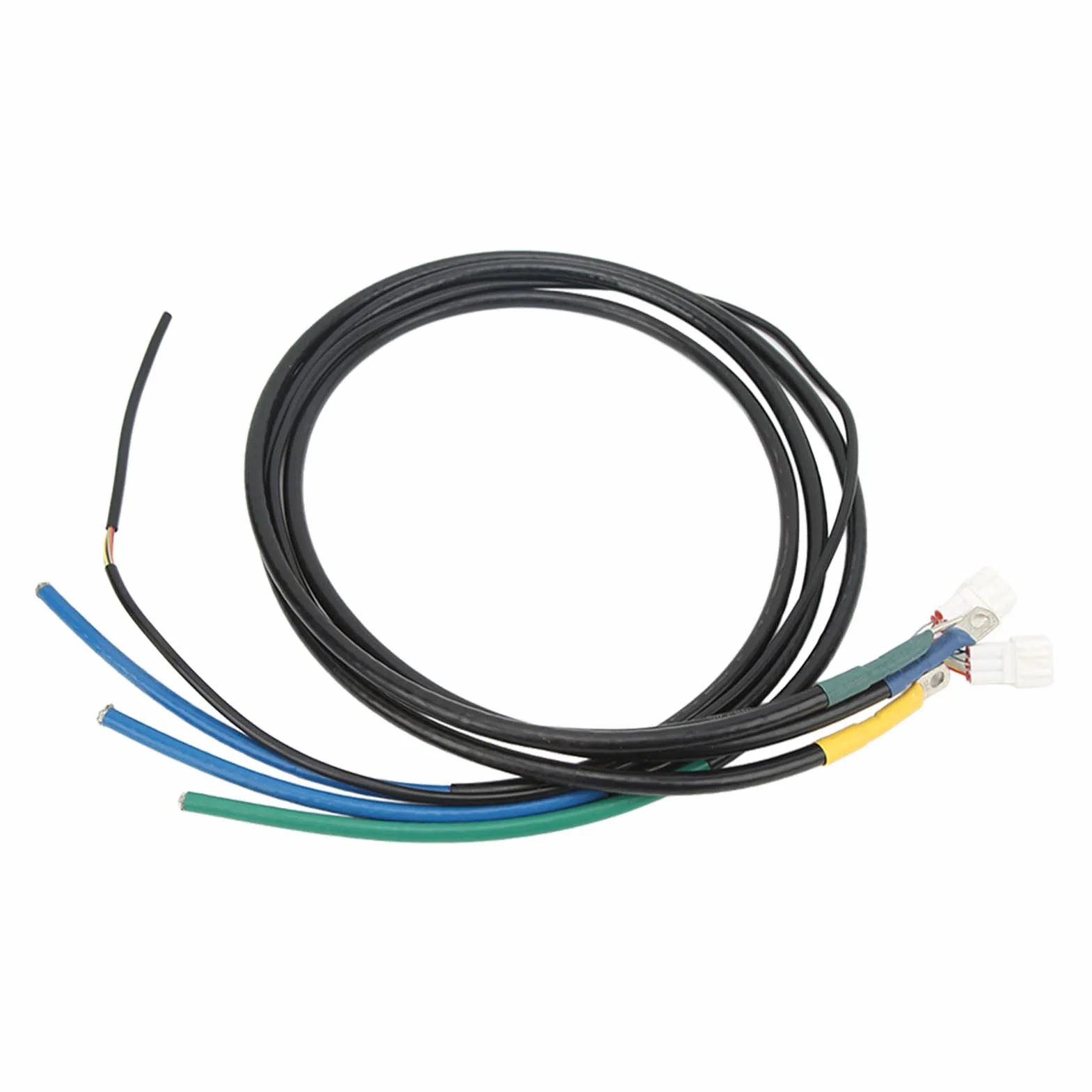 Cocoarm Przedłużacz Silnika, Miedziany Kabel Połączeniowy Silnika 25 MM², Dzielony Przedłużacz 1,35 M o Niskiej Rezystancji Łatwa Instalacja do Naprawy Samochodu Elektrycznego