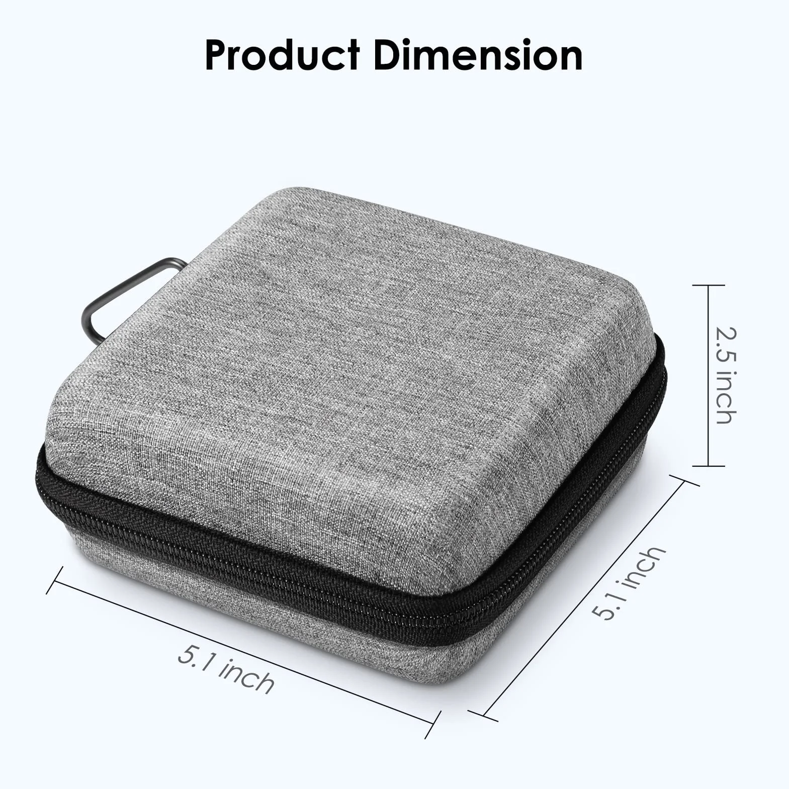 FINPAC Twarde etui na ładowarkę MacBook, mała torba organizująca na elektronikę do zasilacza MacBook, przenośna saszetka podróżna do przechowywania akcesoriów do laptopa, Magic Mouse, napędów USB
