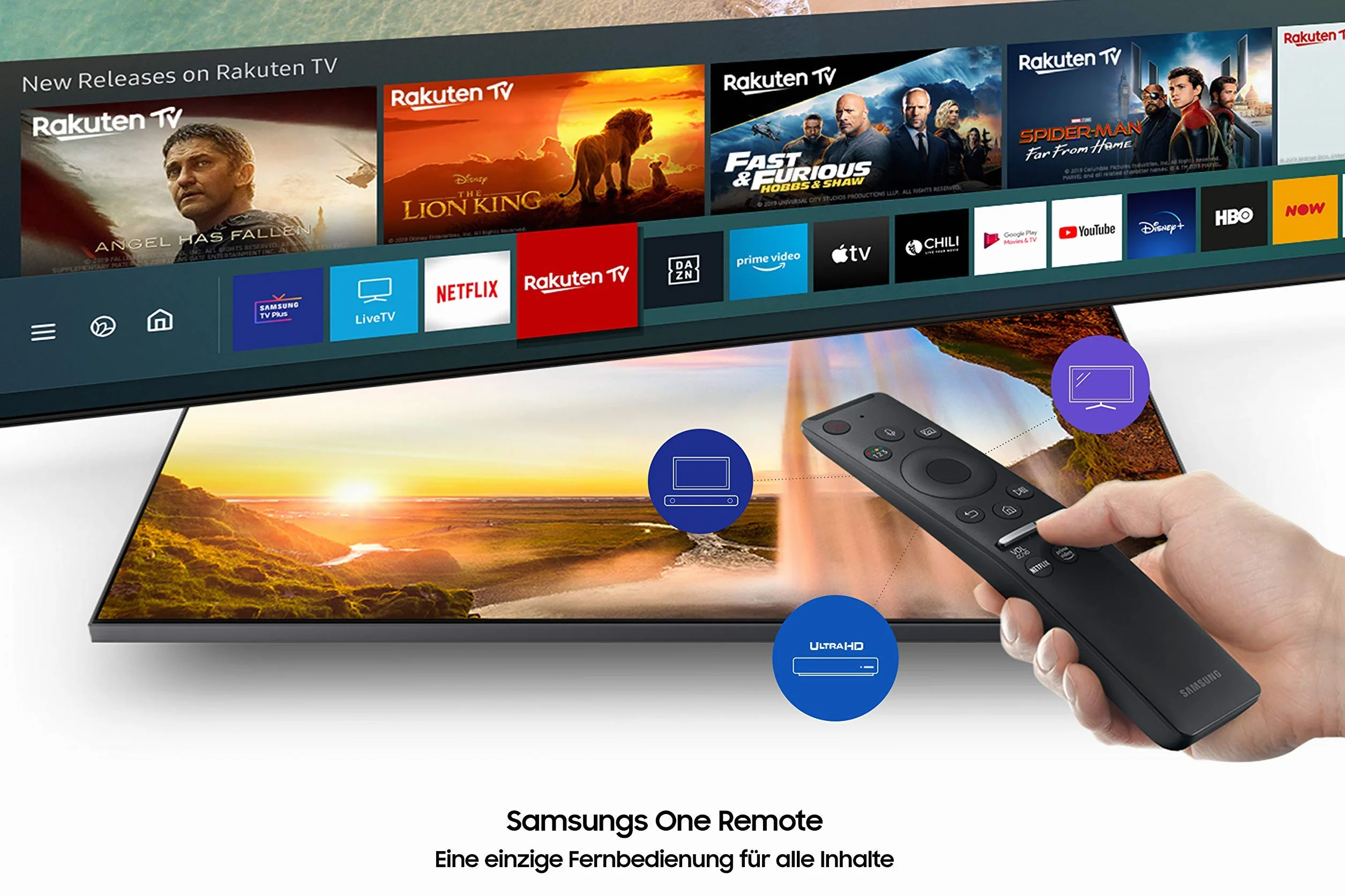 Samsung TU8079 50" Telewizor LED (Ultra HD, HDR10+, Triple Tuner, Smart TV)