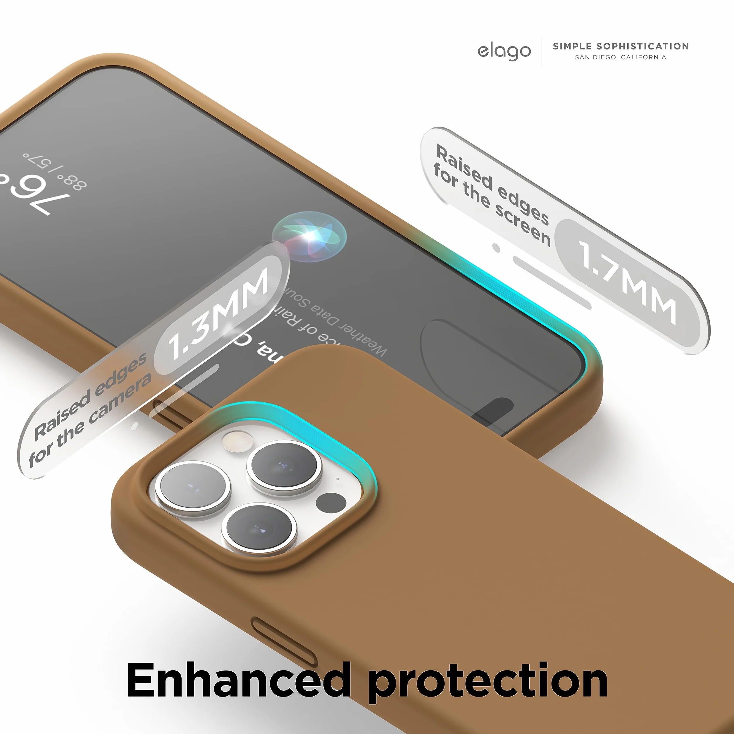 elago Etui iPhone 15 Pro Max Silikonowe Ochronne