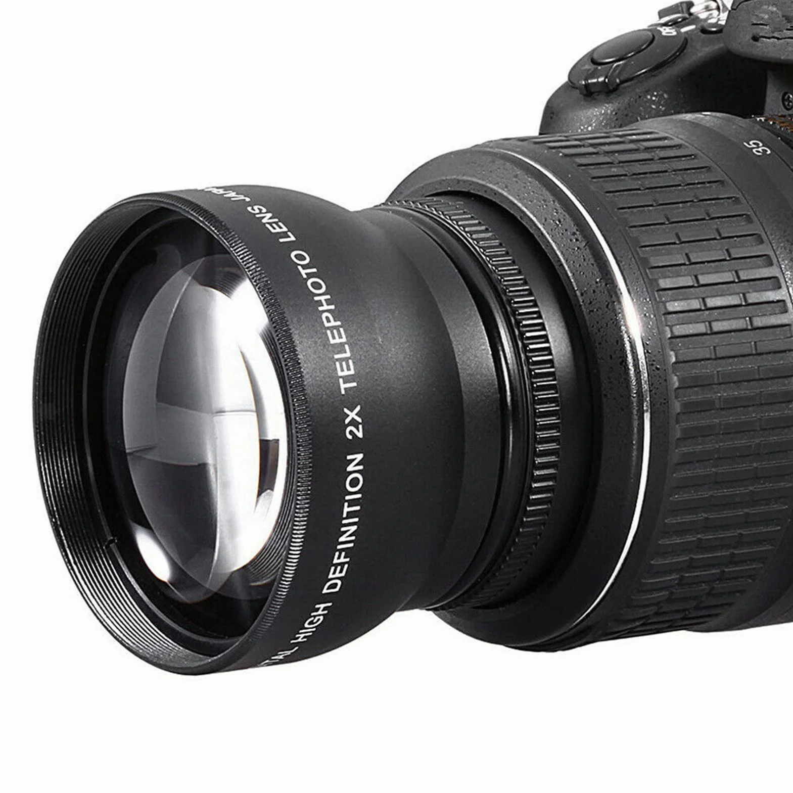 Vivitar 52mm 2.2x Telekonwerter HD Teleobiektyw Obiektyw Aparatu SLR