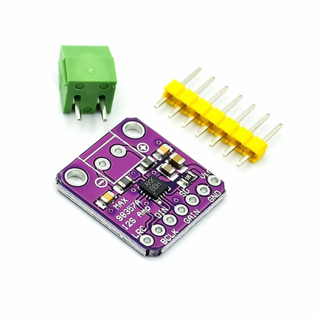 MAX98357 Klasa D Audio Amplifier Board I2S 3W DAC Decoder Breakout Module Bezfiltrowy