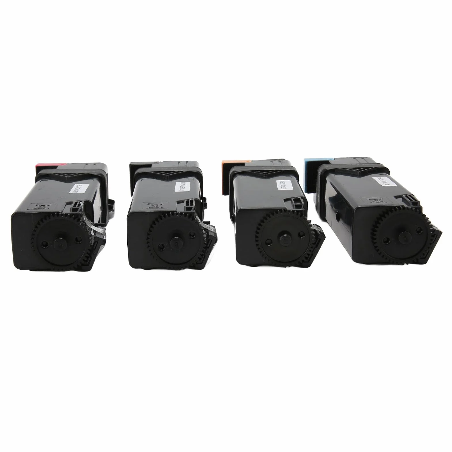 4PCS Toneer Cutridge Zestaw wysokiej wydajności Zestaw uzupełniania dla Phaser 6125 Drukarka z 3000 stronami drukowania tekstu do szkoły domowej Używanie trwałego materiału PVC