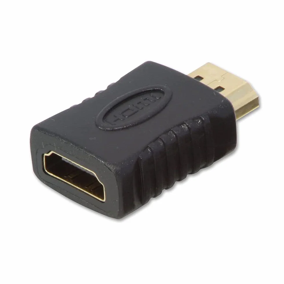 LINDY 41232 HDMI CEC Mniej adapter typu A męski na typ A żeński, usuń zakończenie linii CEC Pin 13 Kompatybilność rozwiązywanie problemów EasyLink SimpleLink Anynet+ BRAVIA Sync, czarny