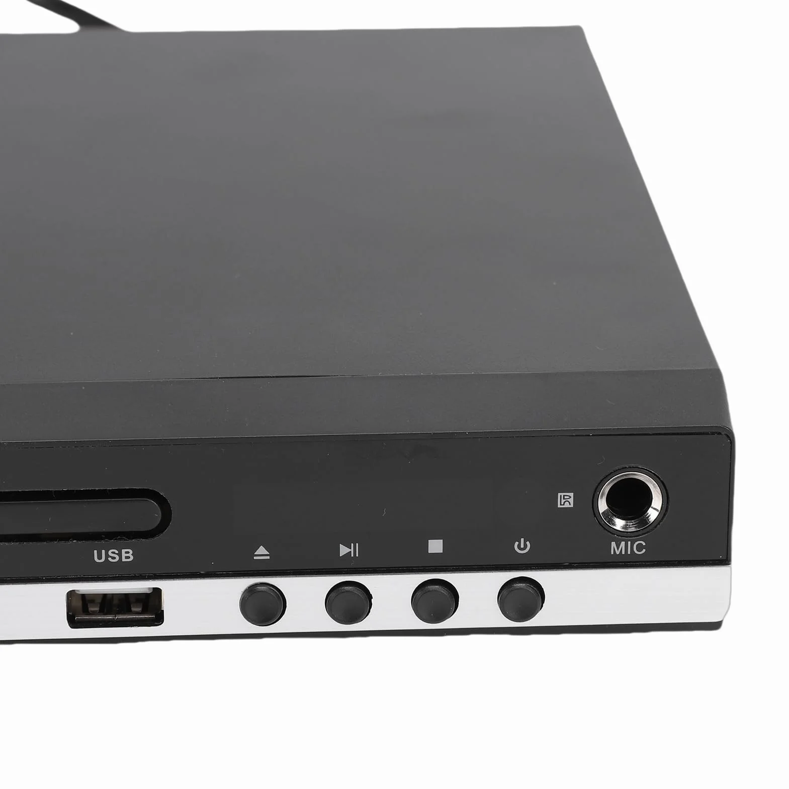 Zunate Odtwarzacz DVD Odtwarzacz z Portem USB i Pilotem do Kina Domowego Odtwarzanie w Wielu Regionach 1080P HD (wtyczka UE)